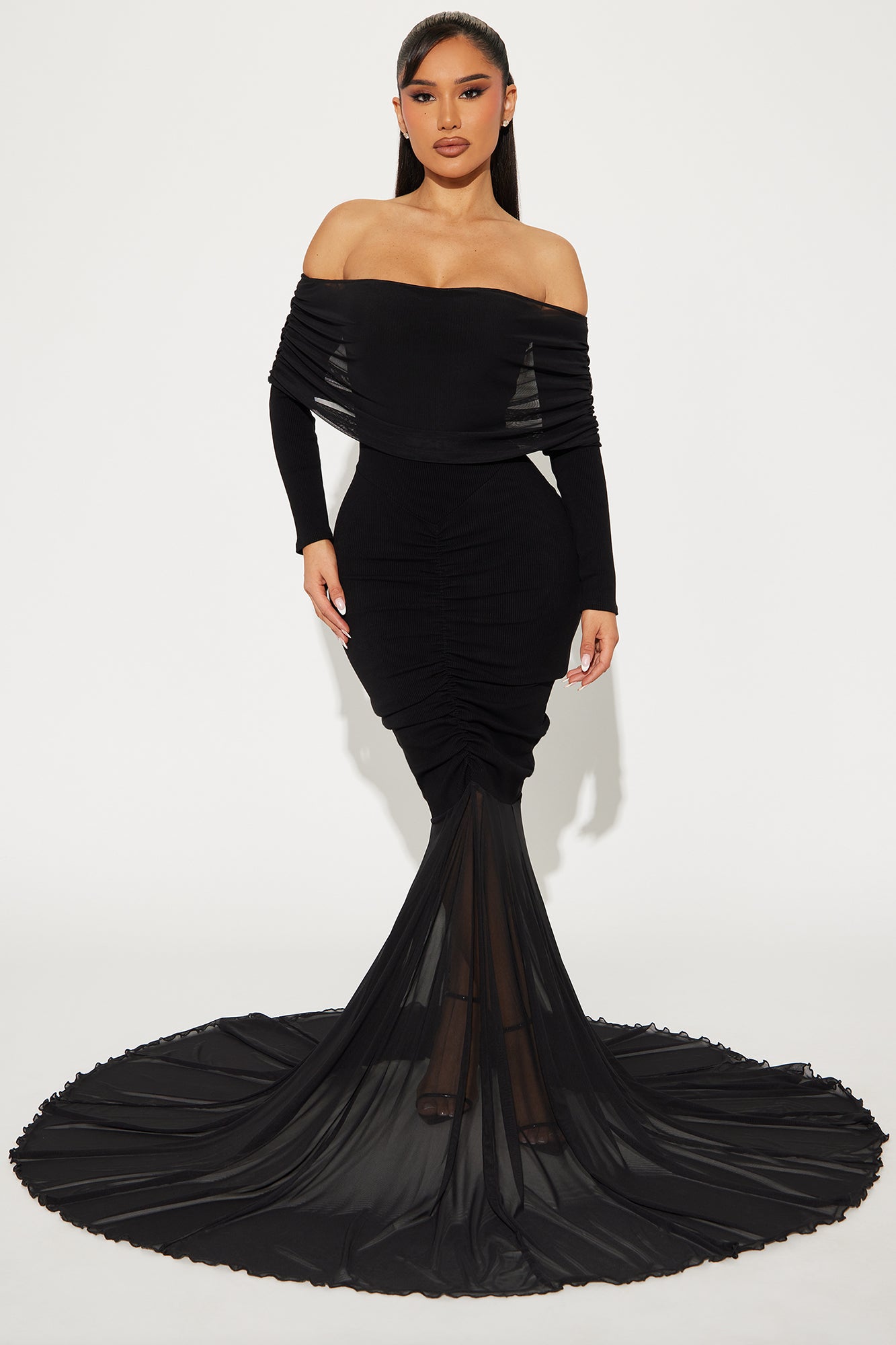 Kaitlin Off Shoulder Maxi Dress