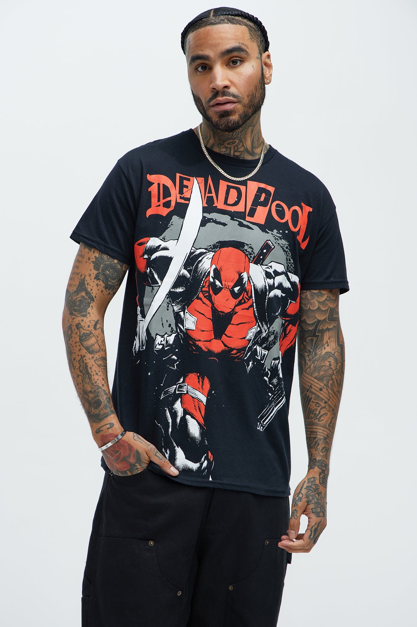 Marvel Deadpool Attack Mode Short Sleeve Tee
