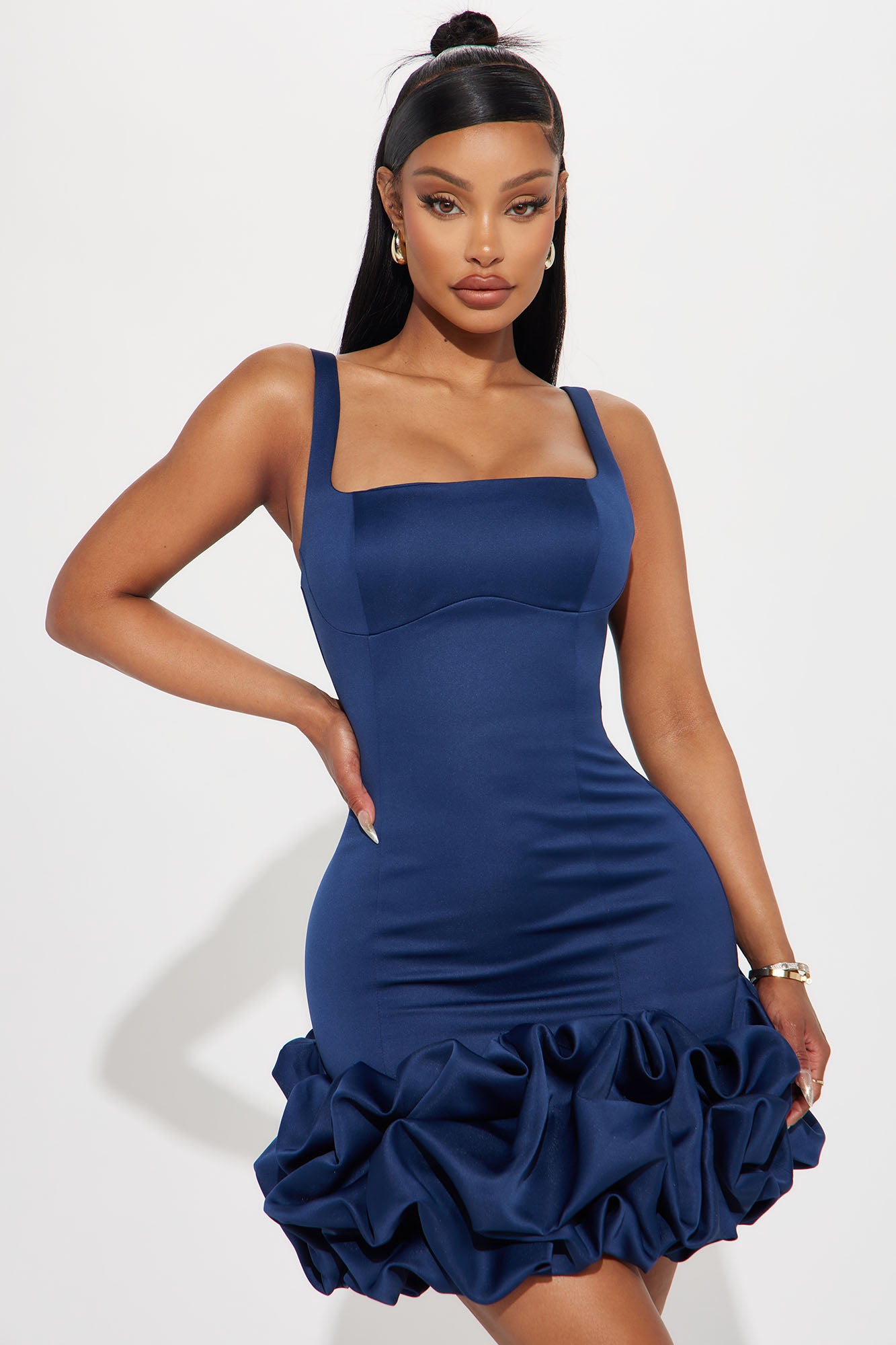 Sienna Satin Mini Dress