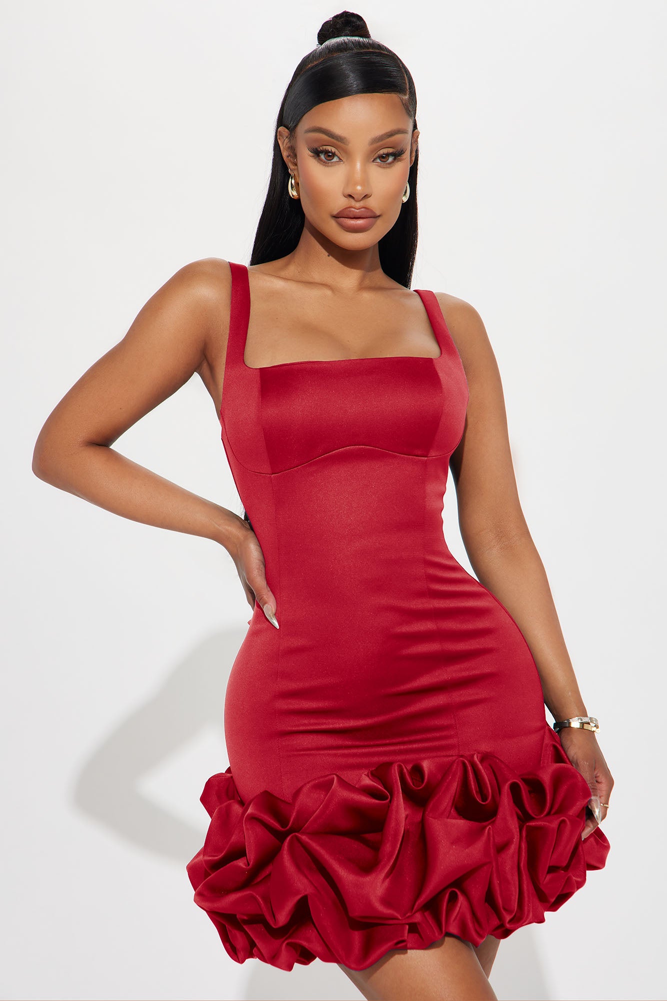 Sienna Satin Mini Dress