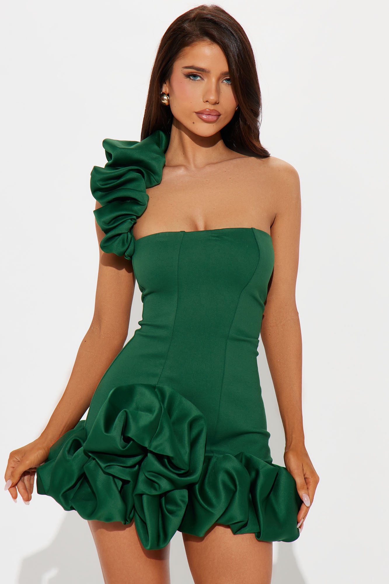 Wilma Ruffle Mini Dress