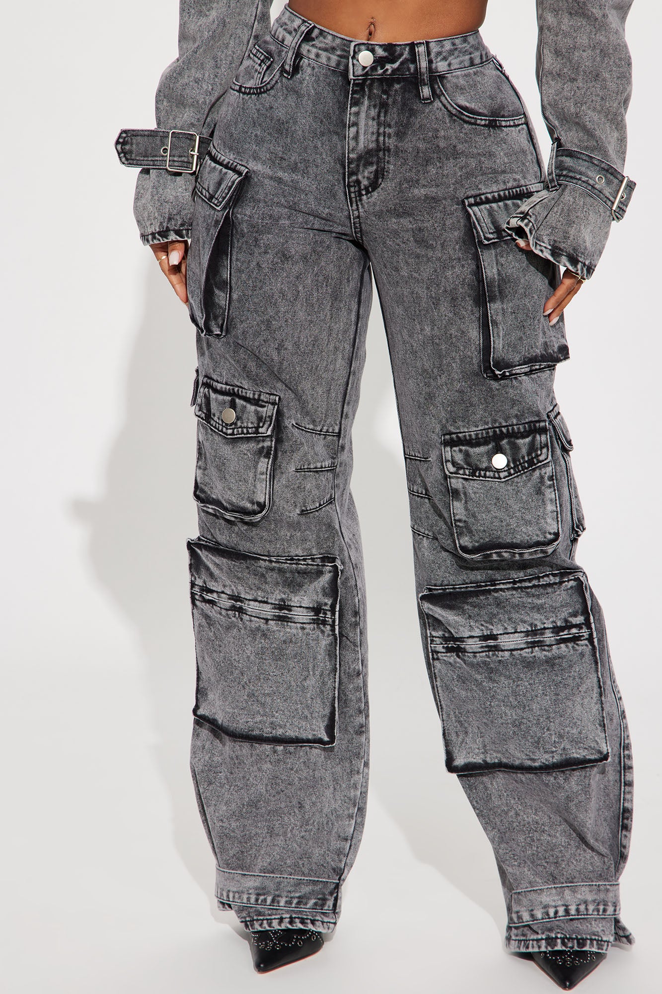 Billie Low Slung Cargo Jeans
