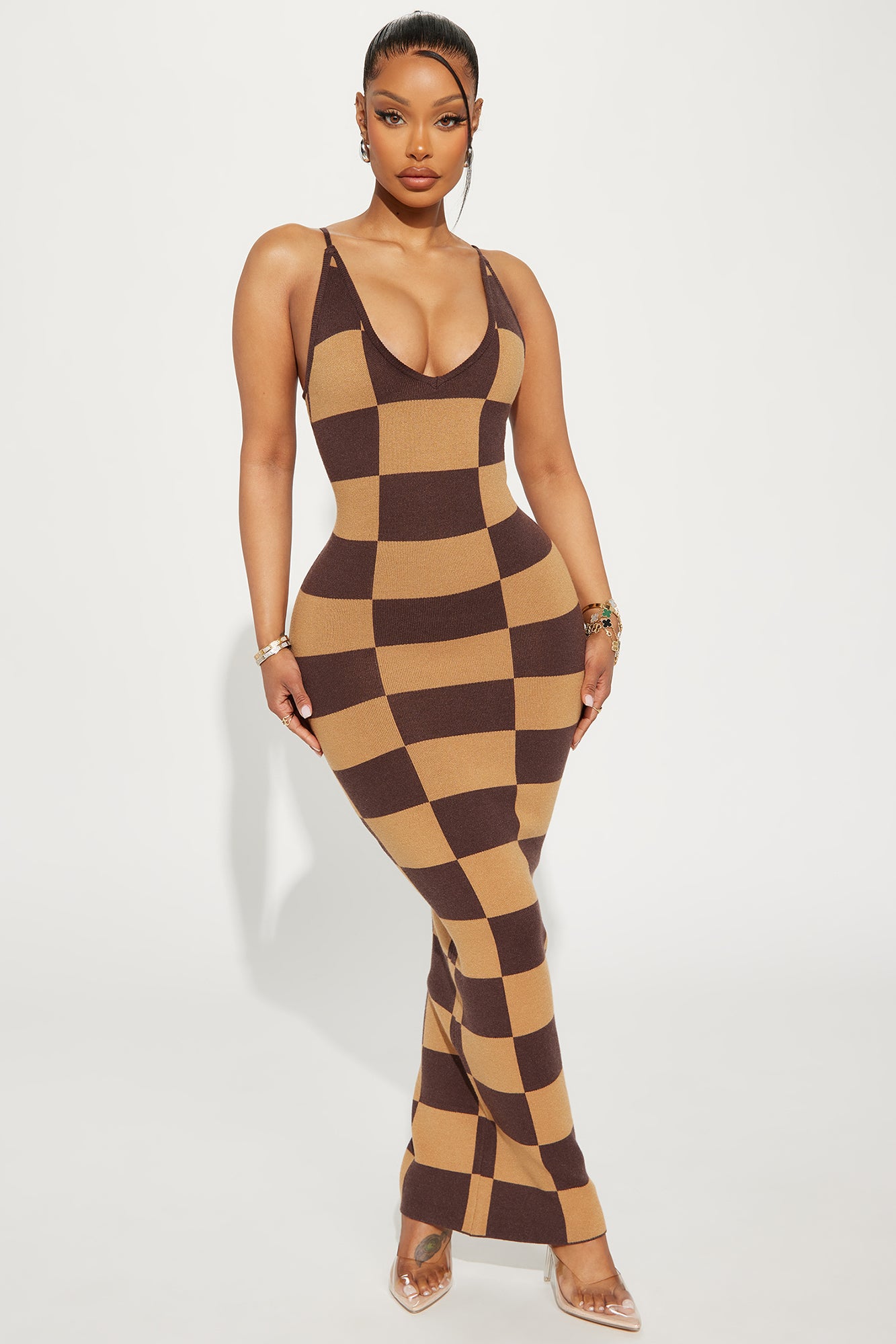 Check Me Sweater Maxi Dress