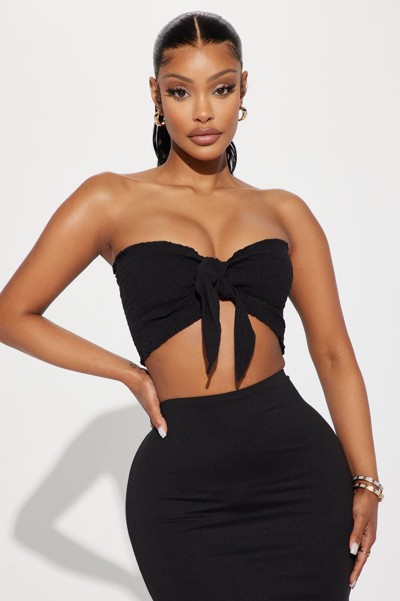 Simplistic Linen Tube Top