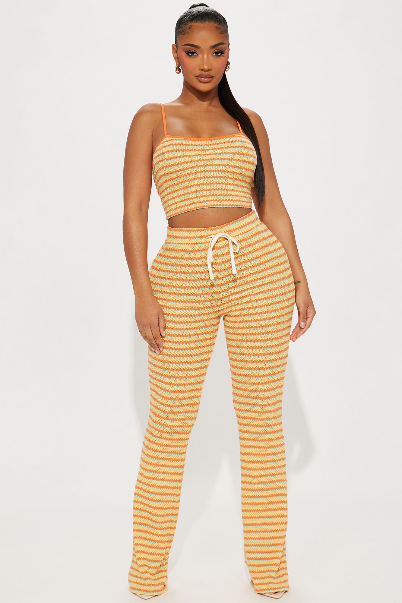 Summer Fling Crochet Pant Set
