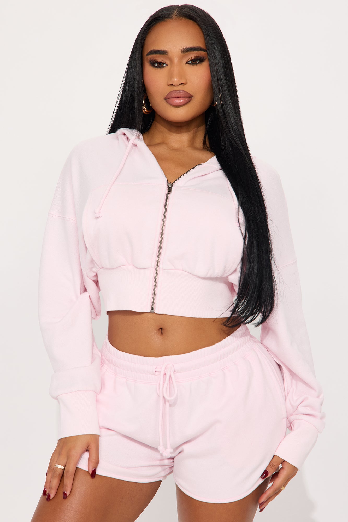 The Washed Cropped Hoodie