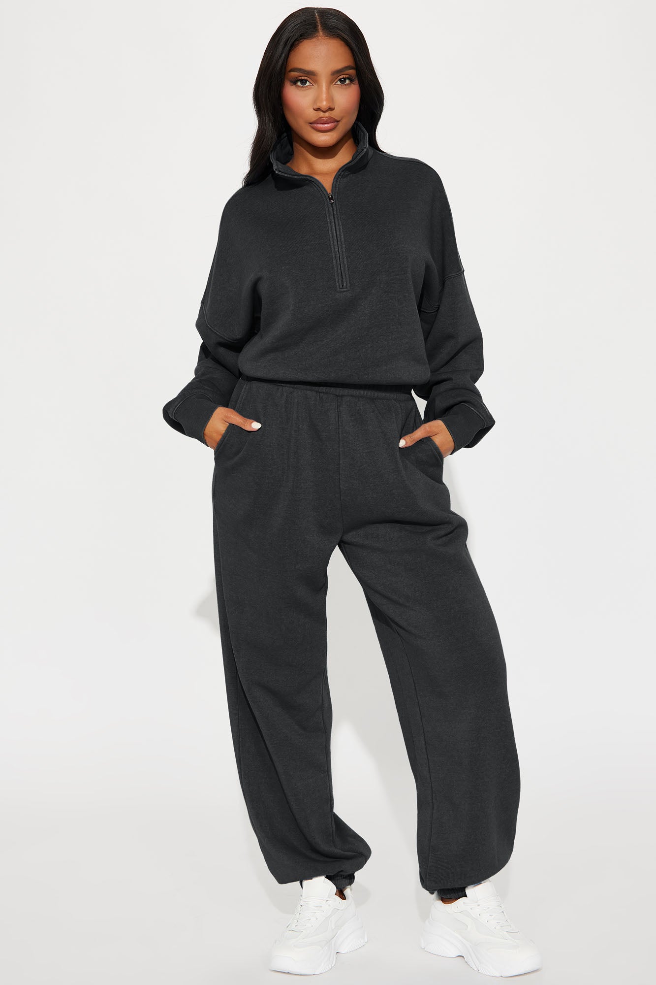 Build You Up French Terry Jumpsuit