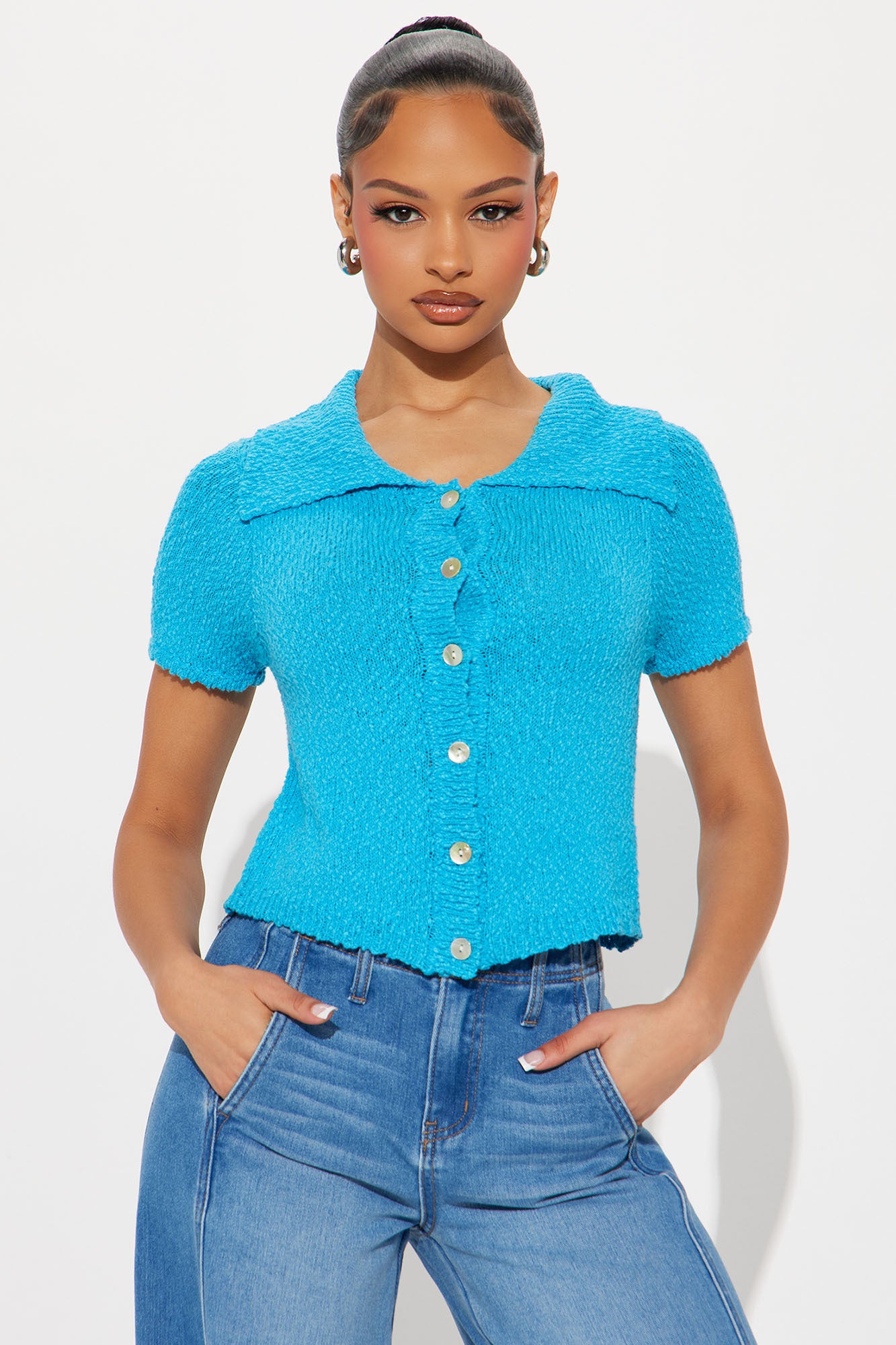 Pebble Beach Sweater Top