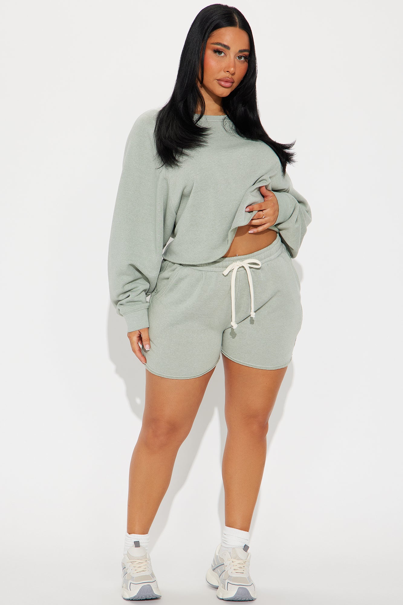 So Soft Washed Fleece Short Set