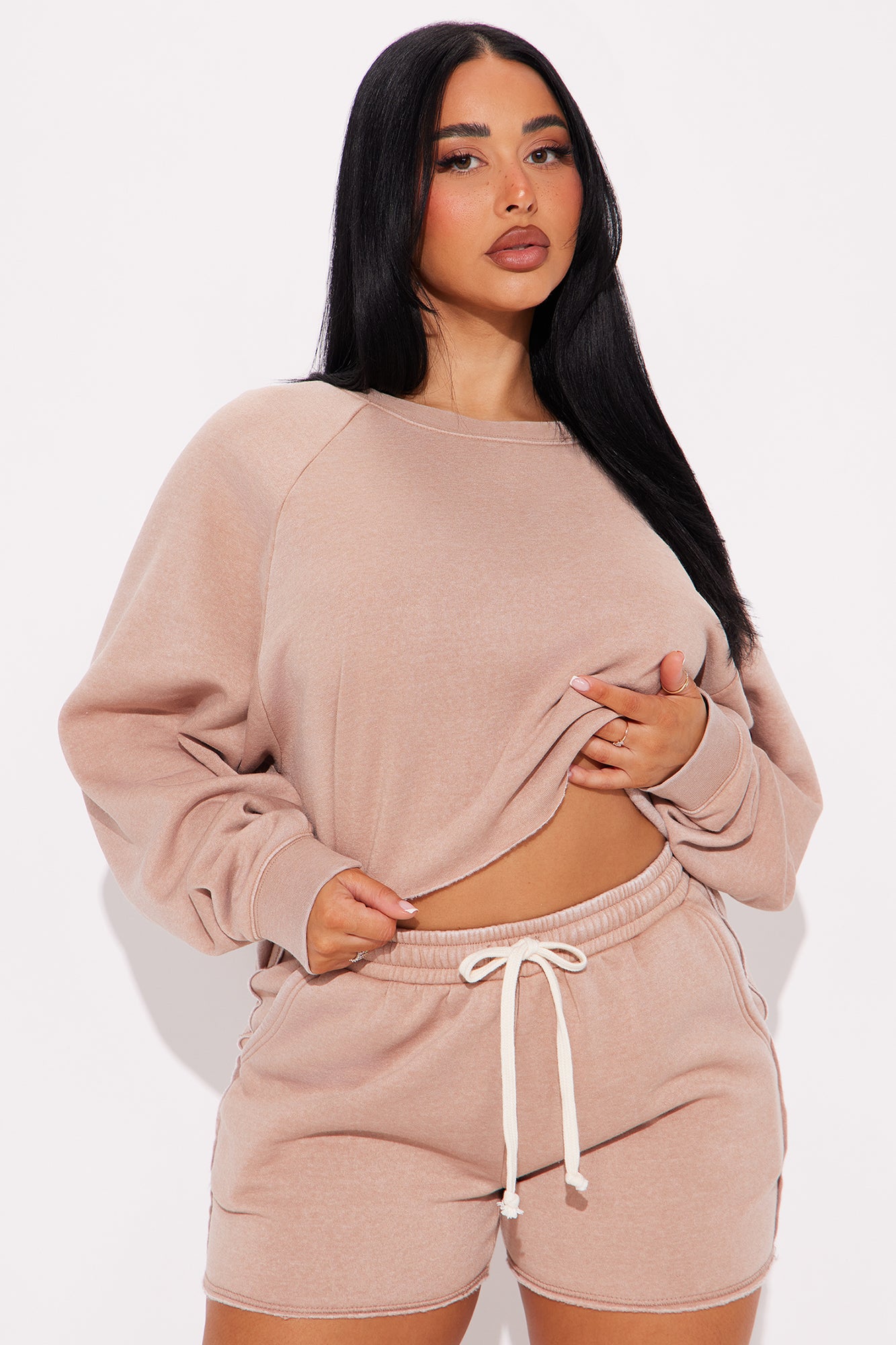 So Soft Washed Fleece Short Set