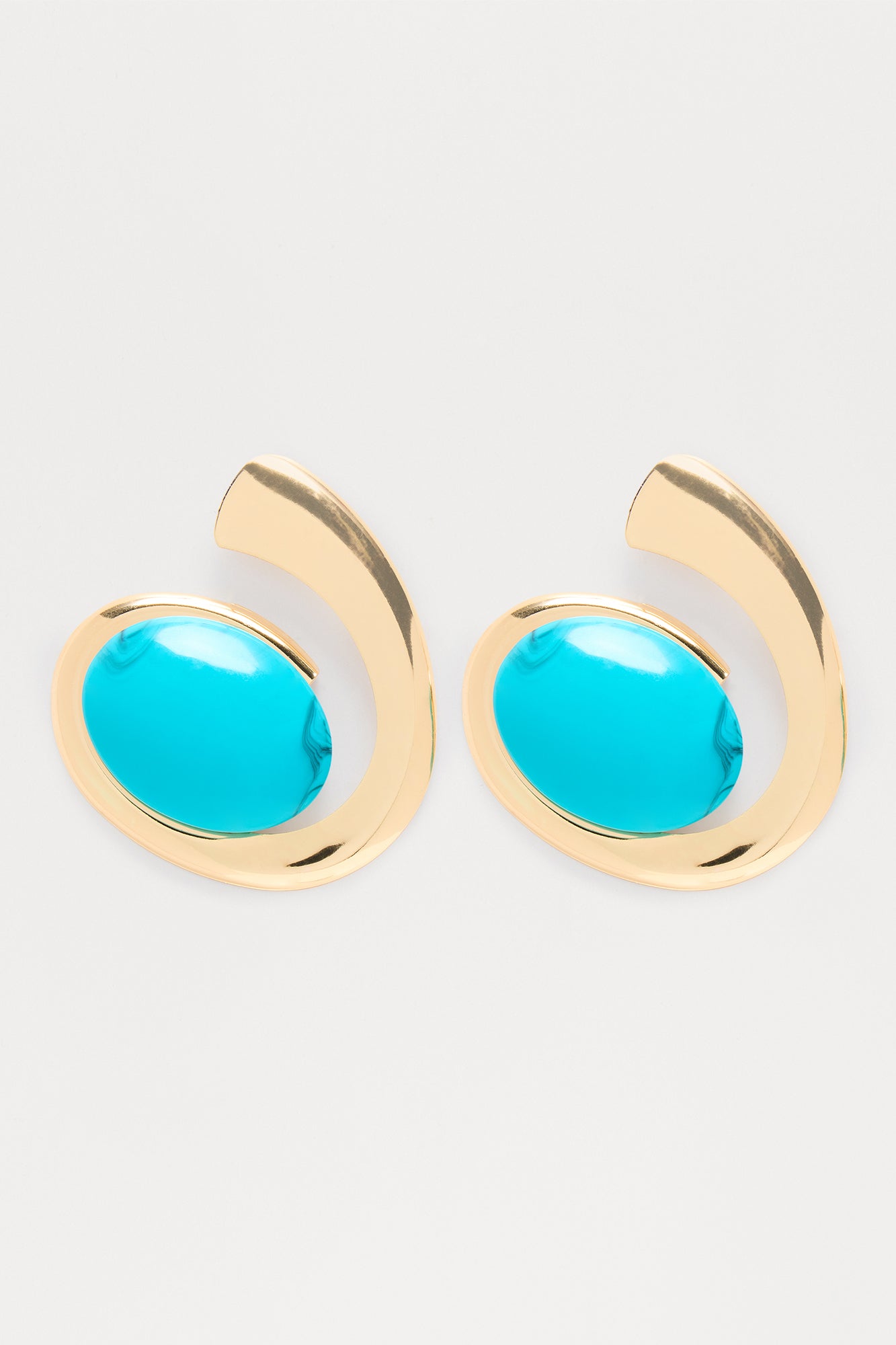 Brianna Twist Marble Earring
