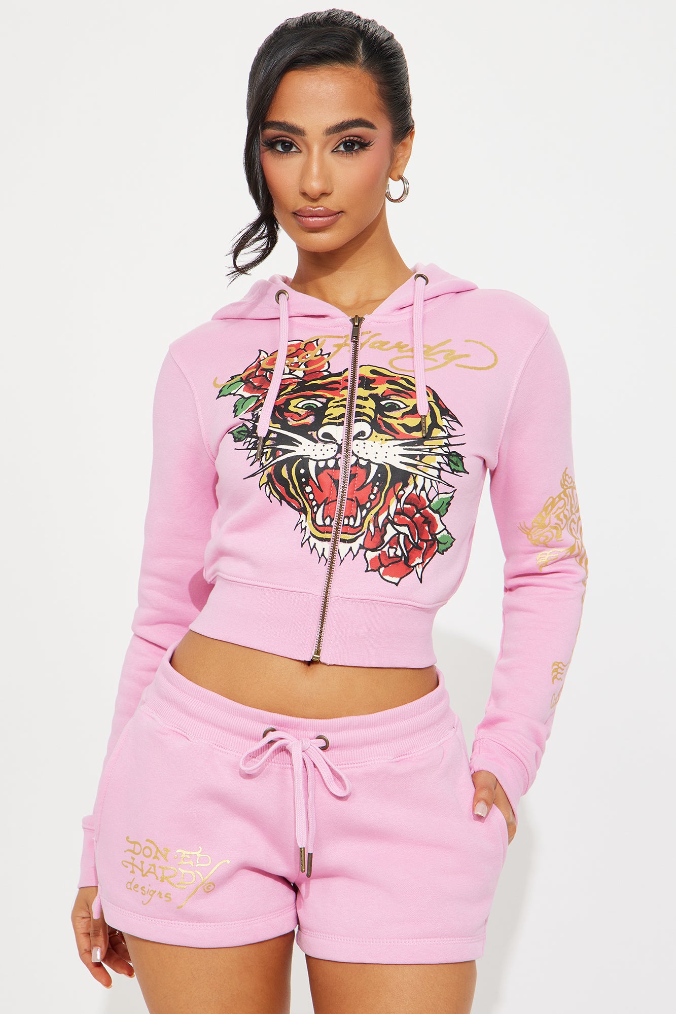Ed Hardy Broken Hearts Short Set