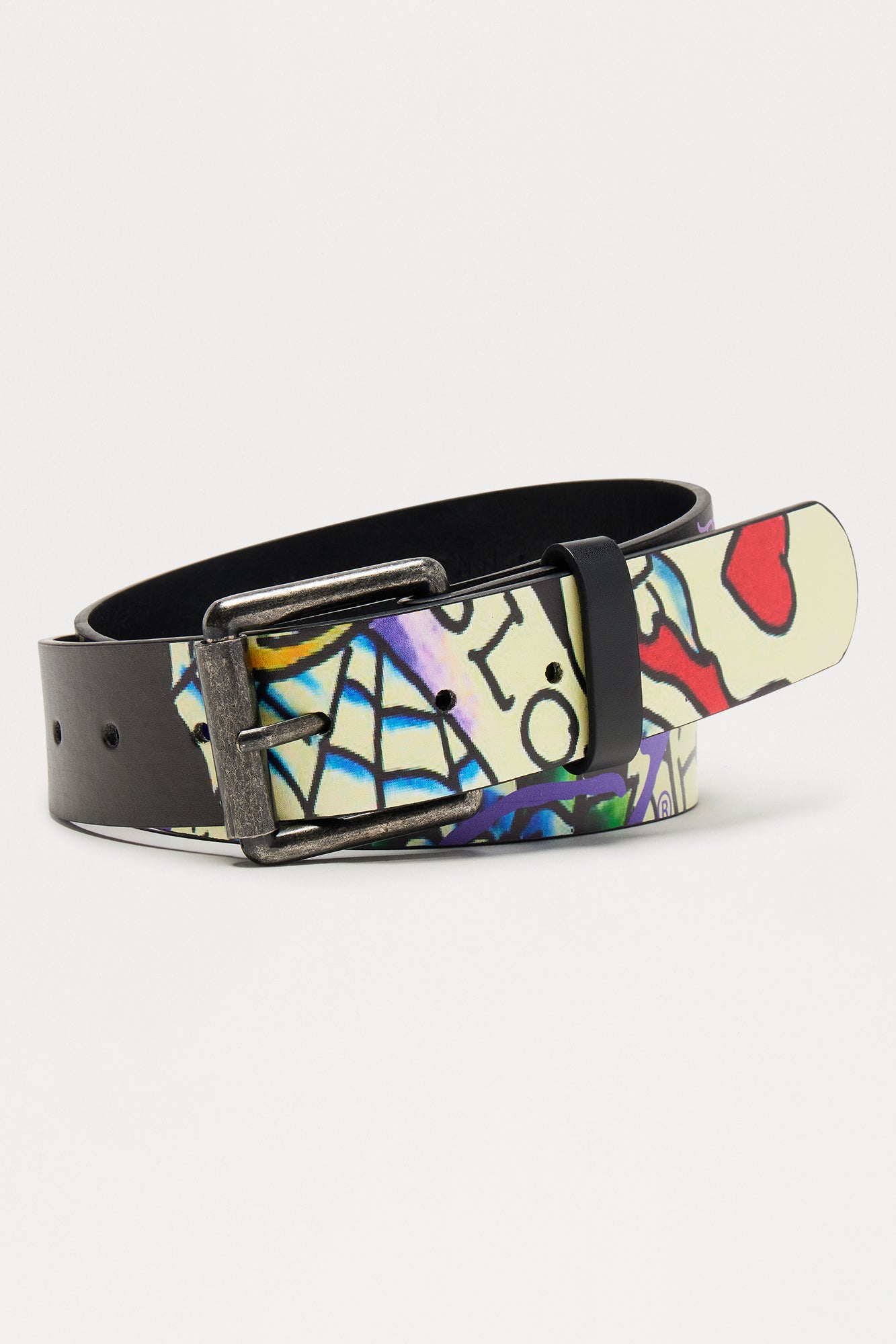 Ed Hardy Skull In Love Belt