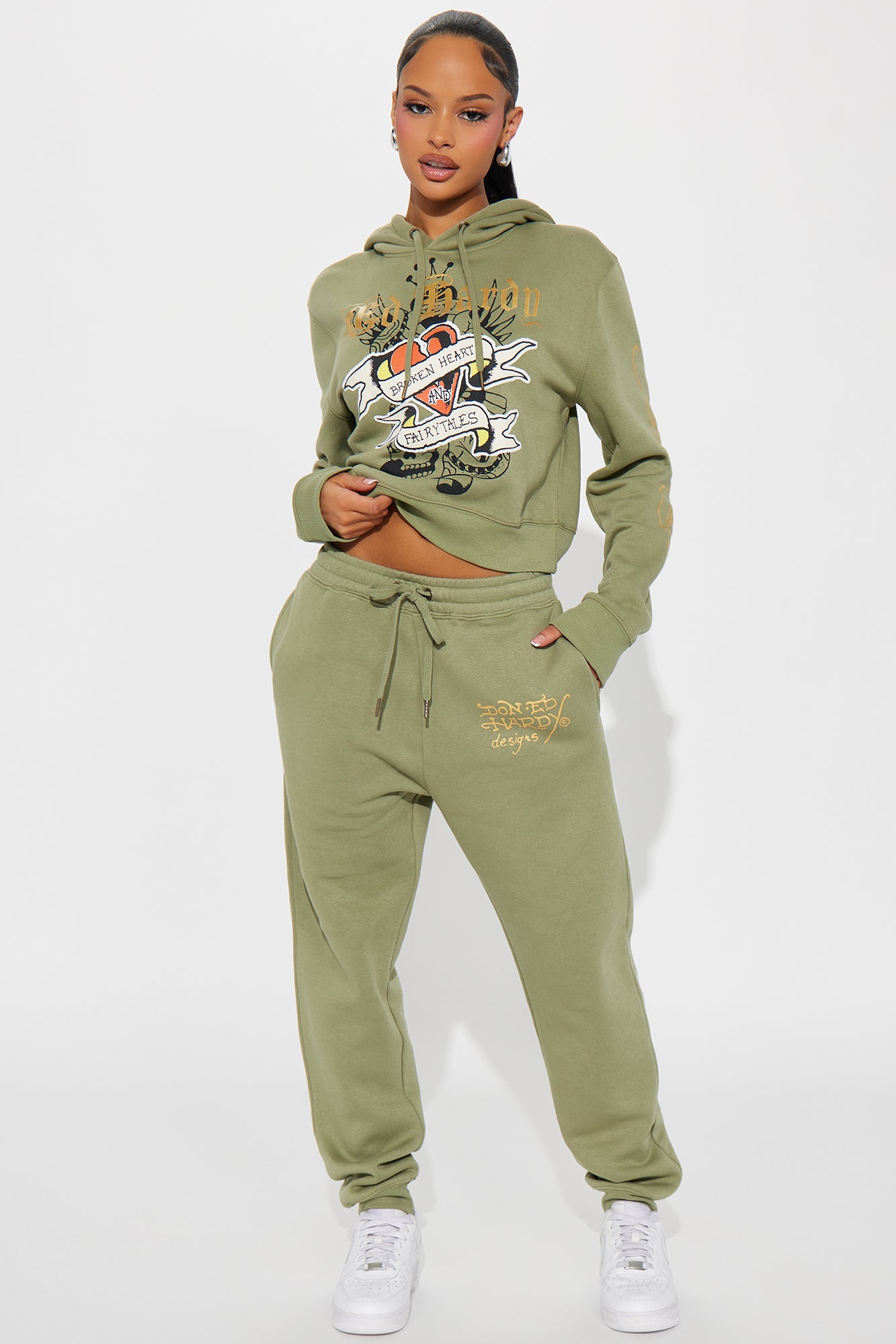 Ed Hardy Broken Hearts Jogger