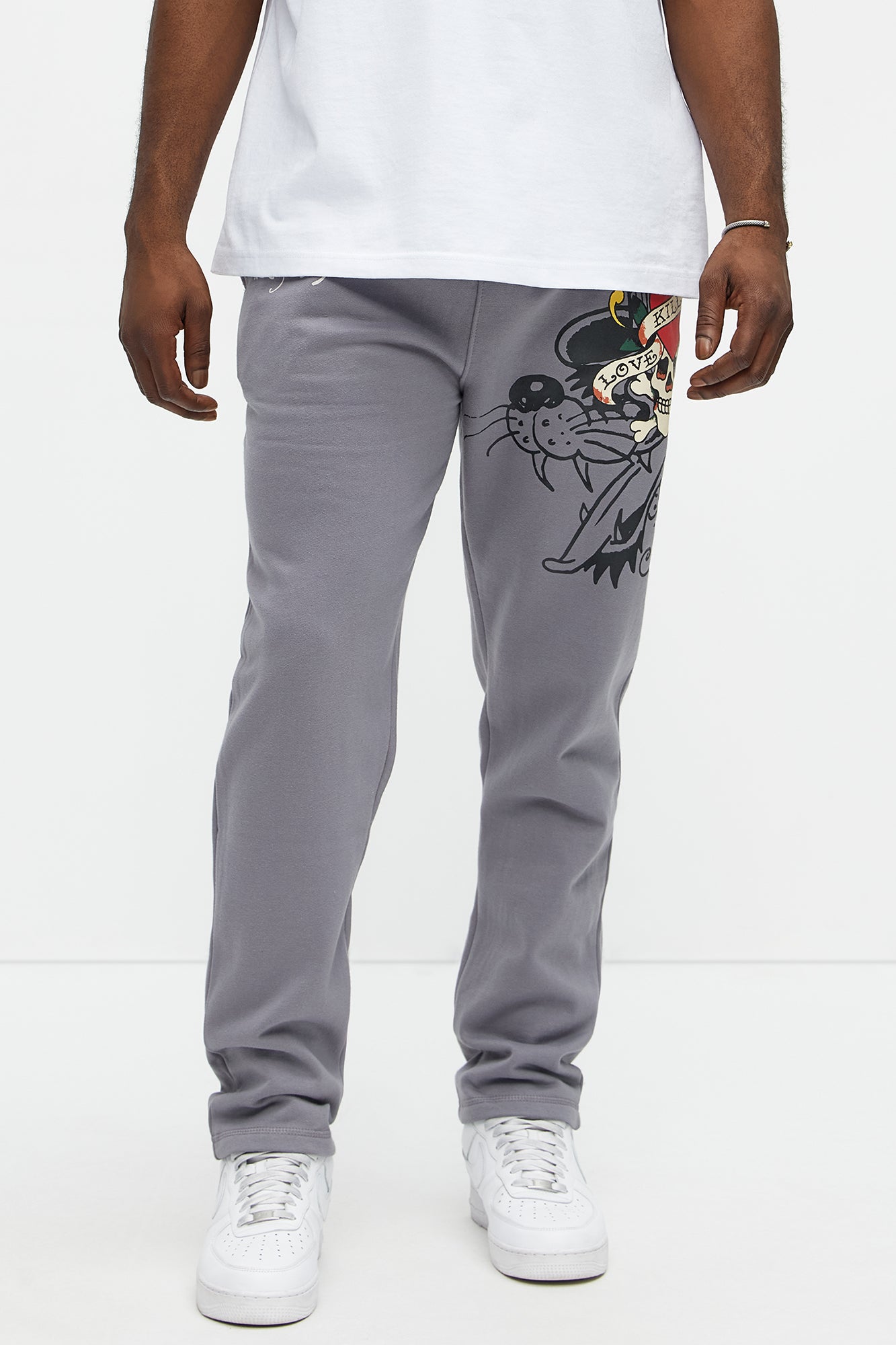 Ed Hardy Love Kills Skull Sweatpants