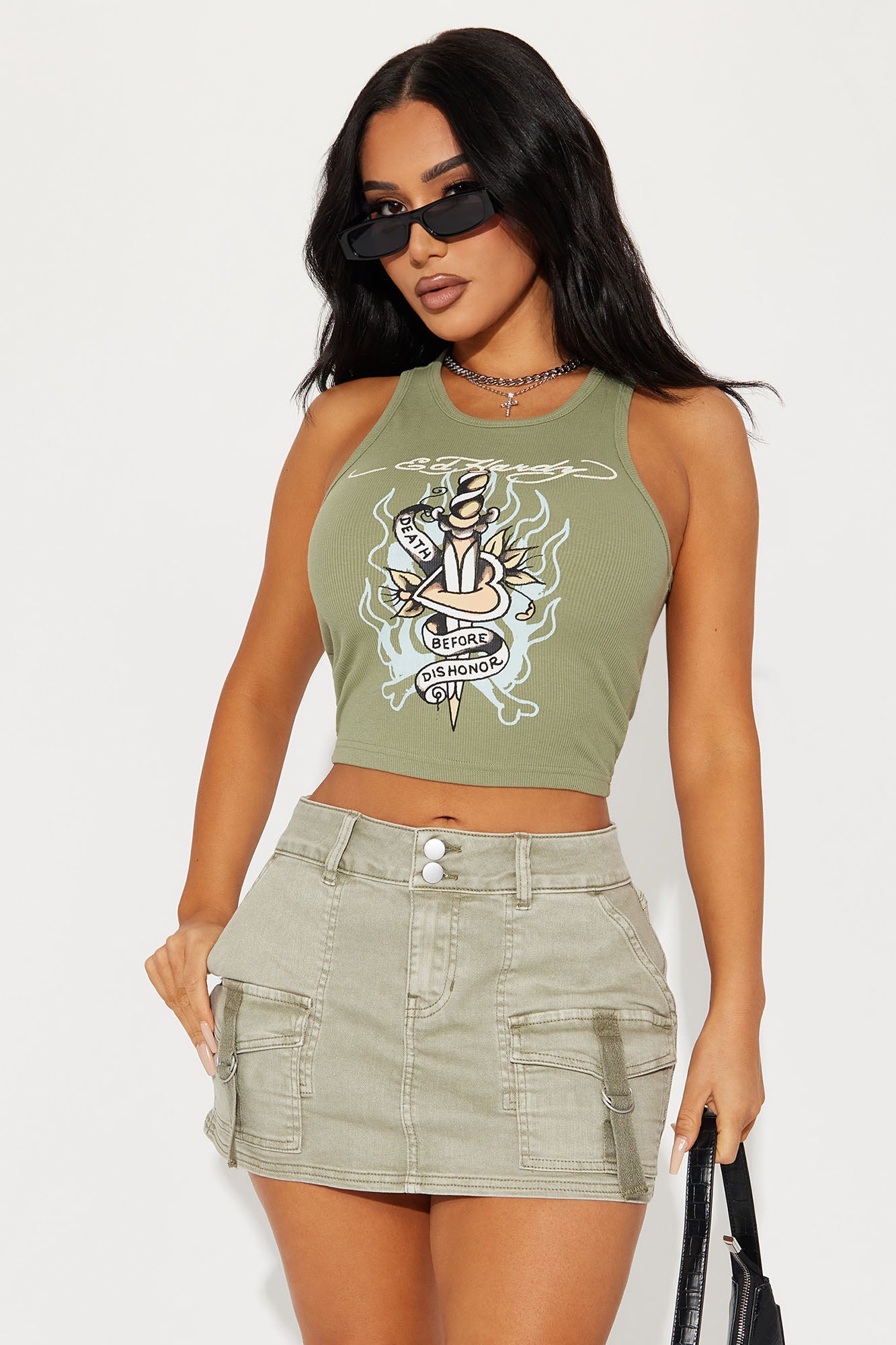 Ed Hardy Dagger Tank