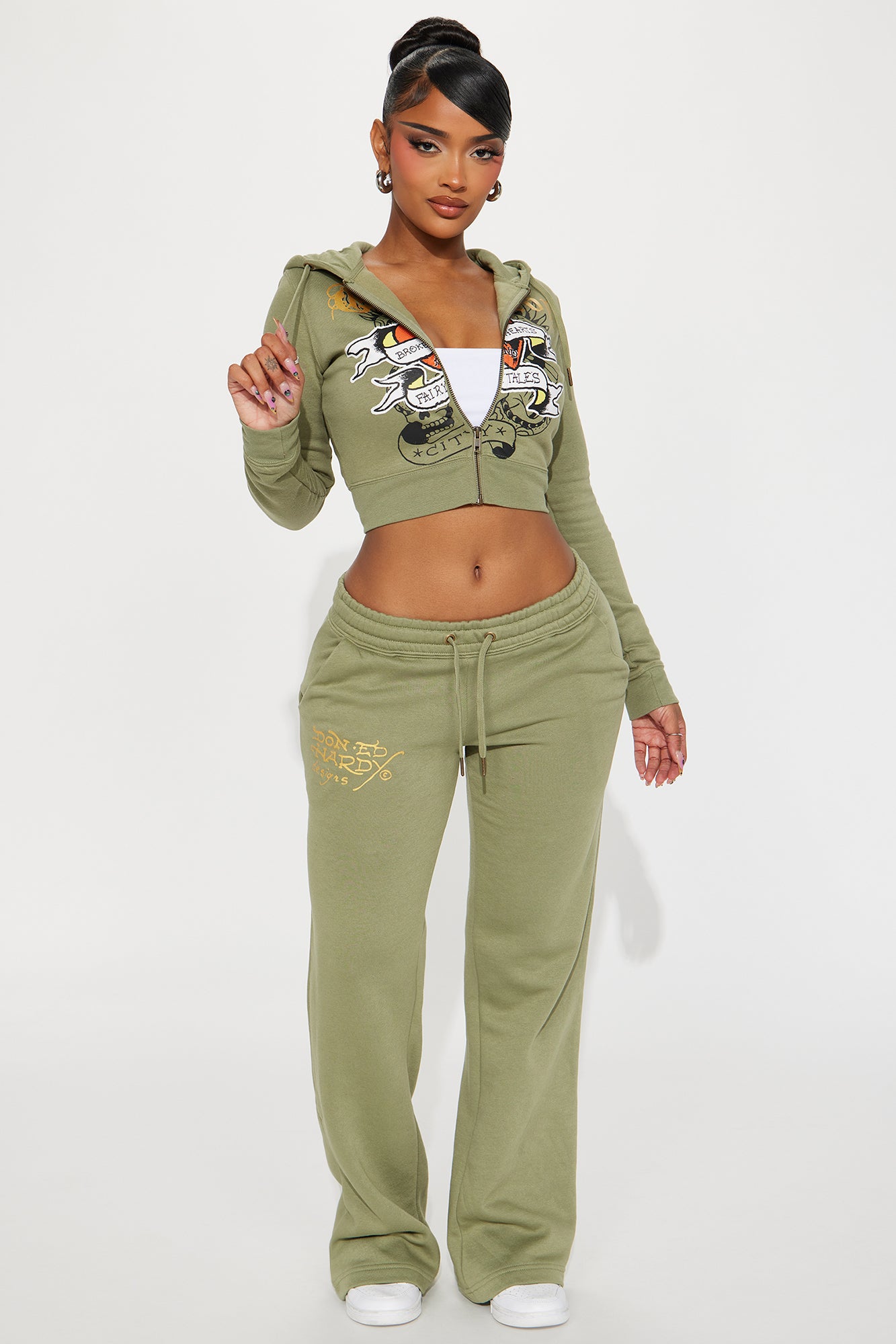 Ed Hardy Broken Hearts Pant