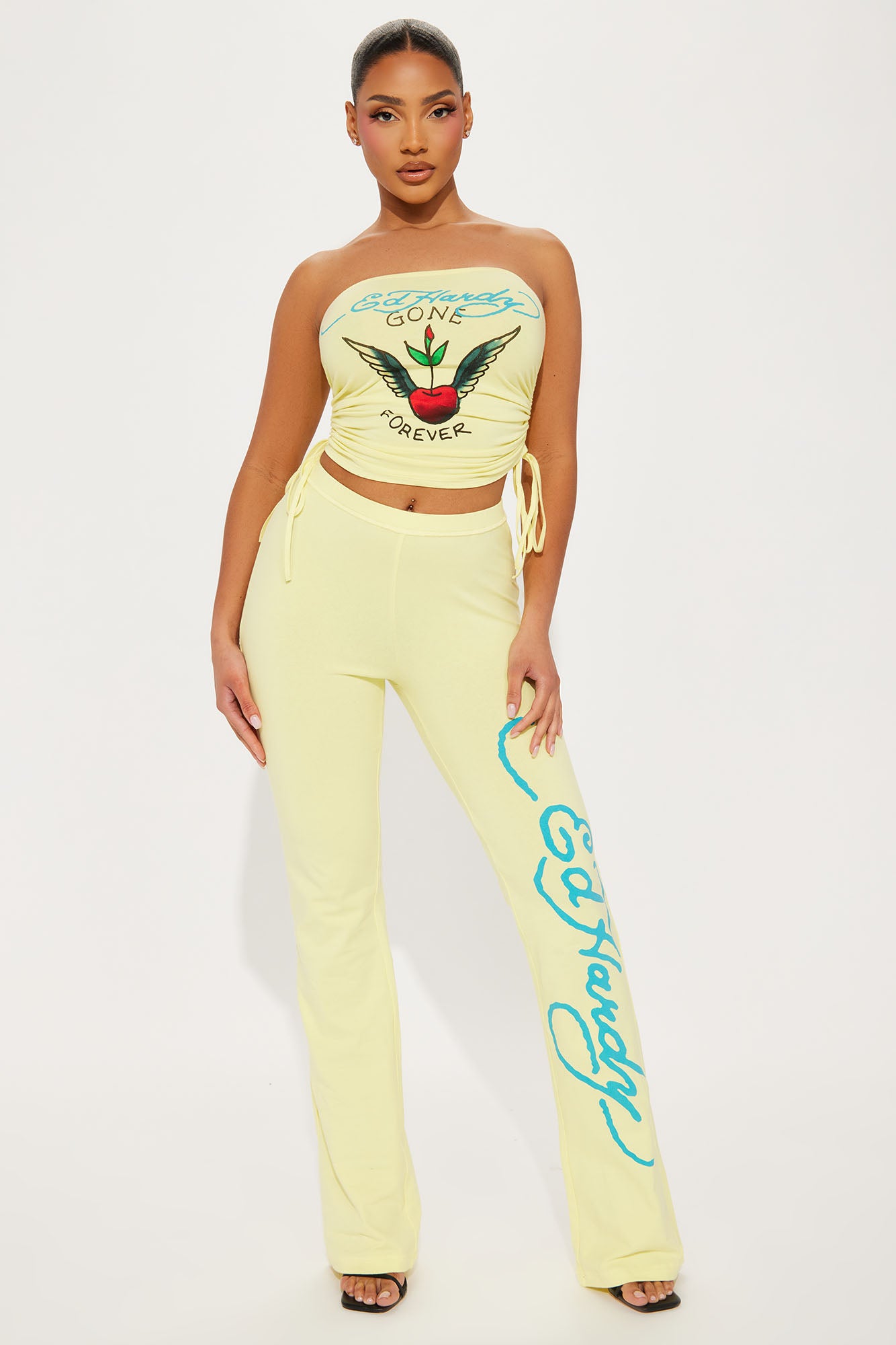 Ed Hardy Pierced Heart Pant Set
