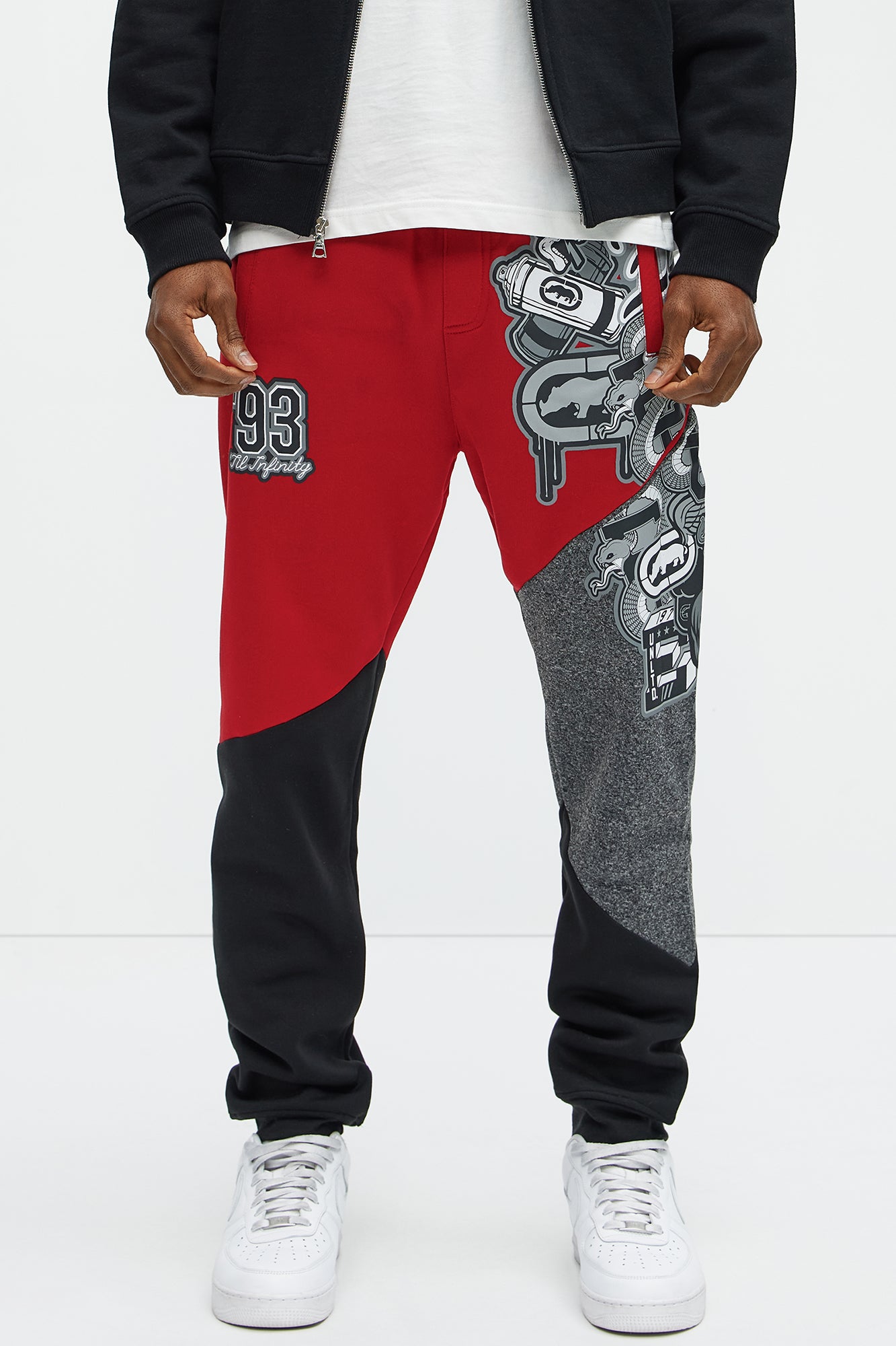 Ecko Unltd '93 Collage Jogger