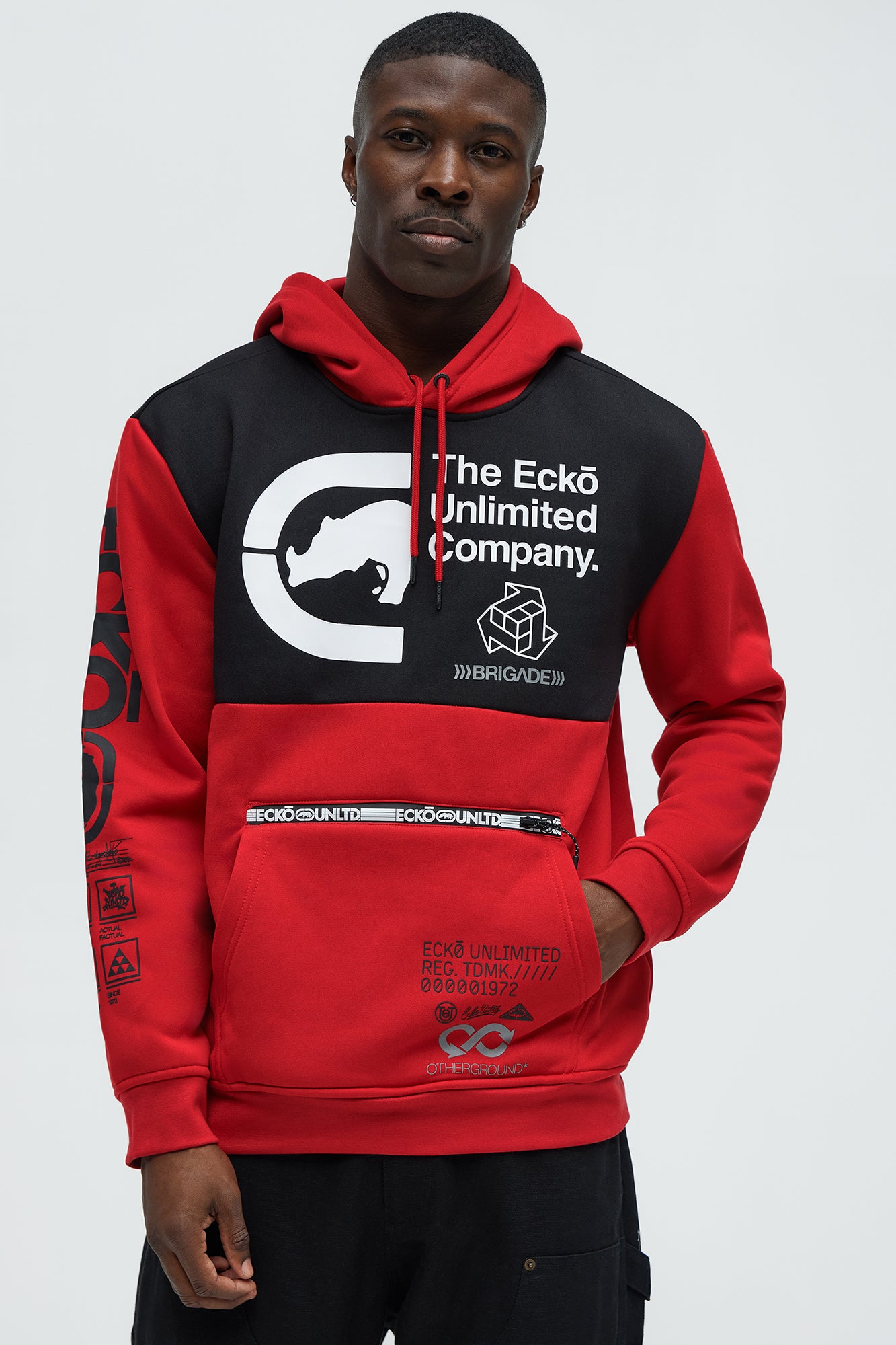 Ecko Unltd Recycle Camo Hoodie