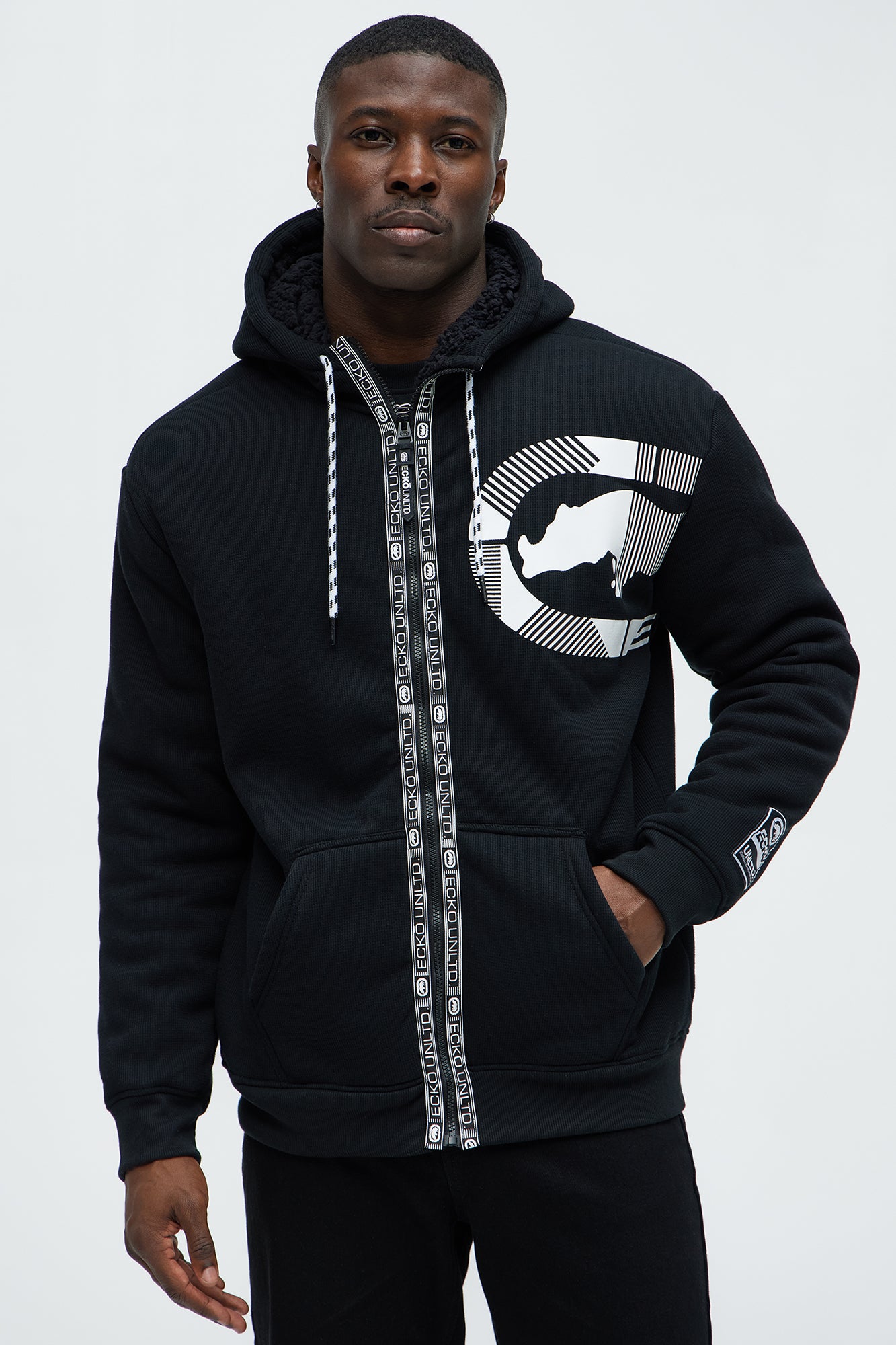 Ecko Unltd Rhino Zip Up Hoodie