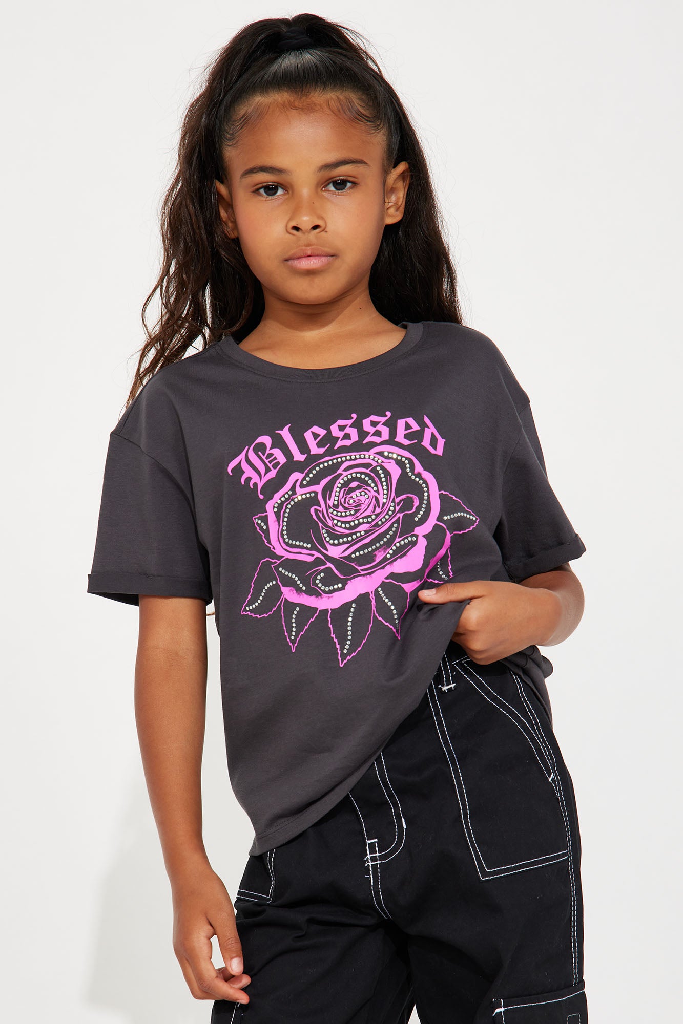 Mini Blessed & Blossomed Tee