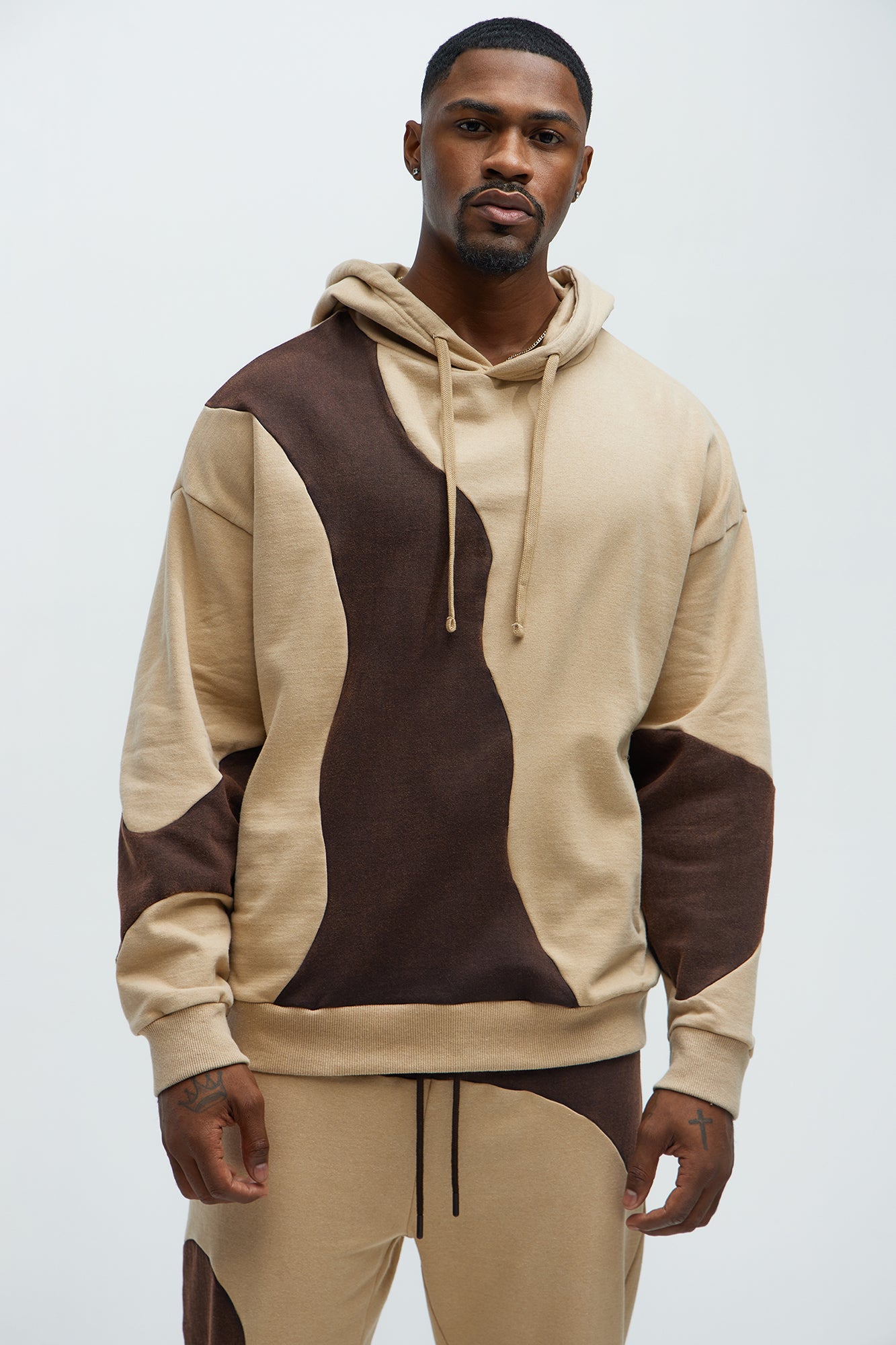 Washed Abstract Hoodie