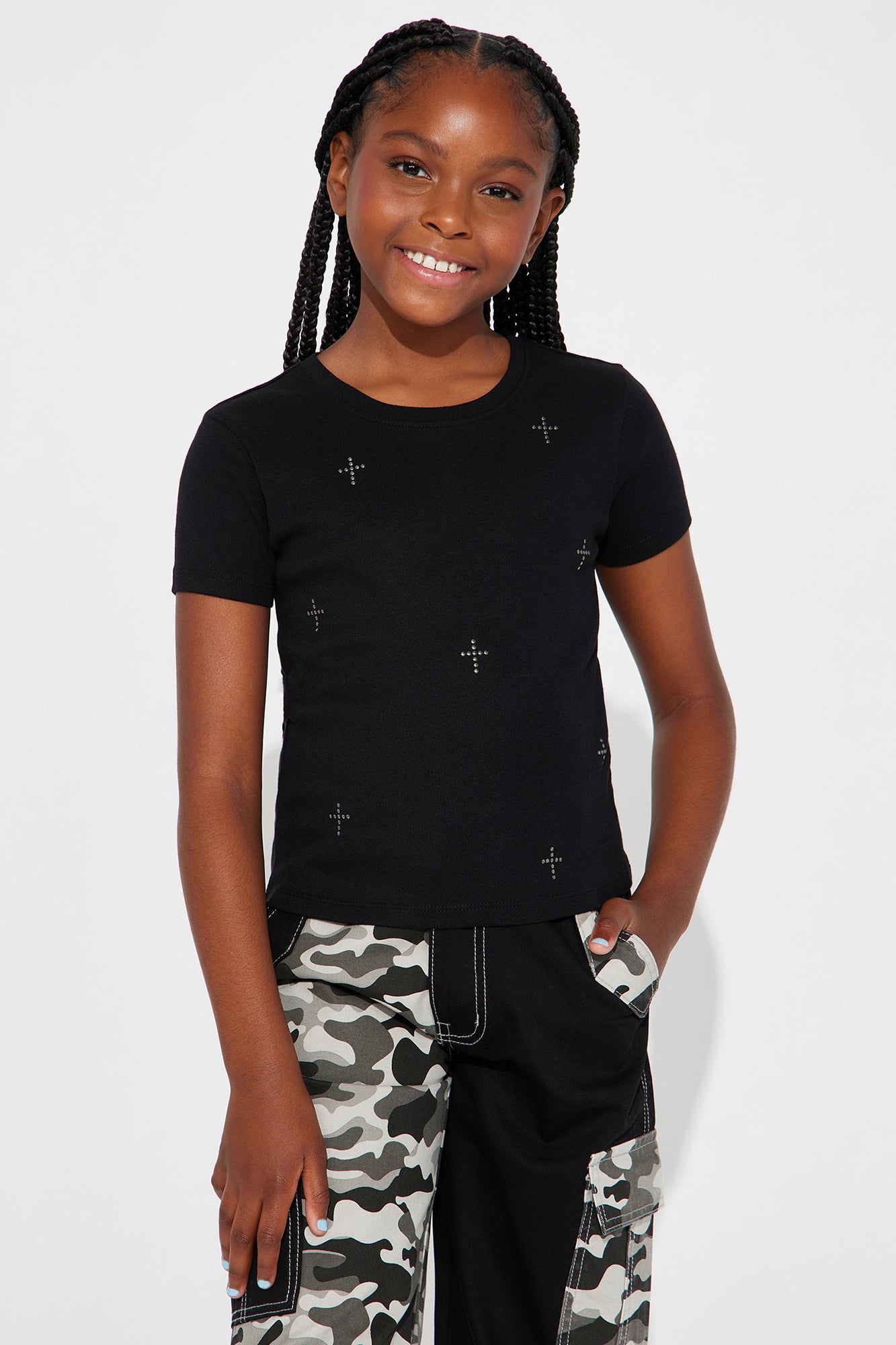 Mini Cross Your Heart And Live Tee