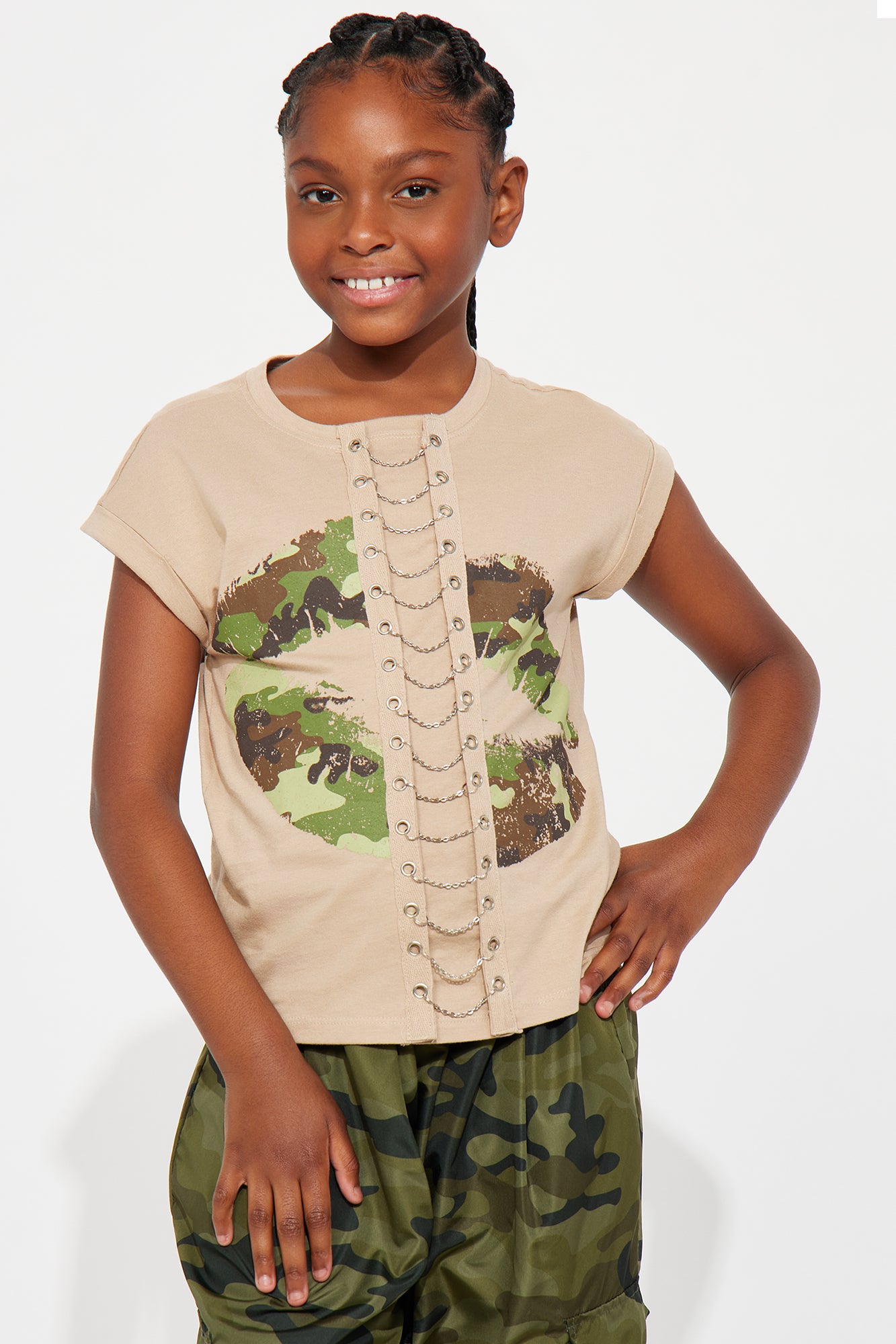 Mini Army Kisses Tee