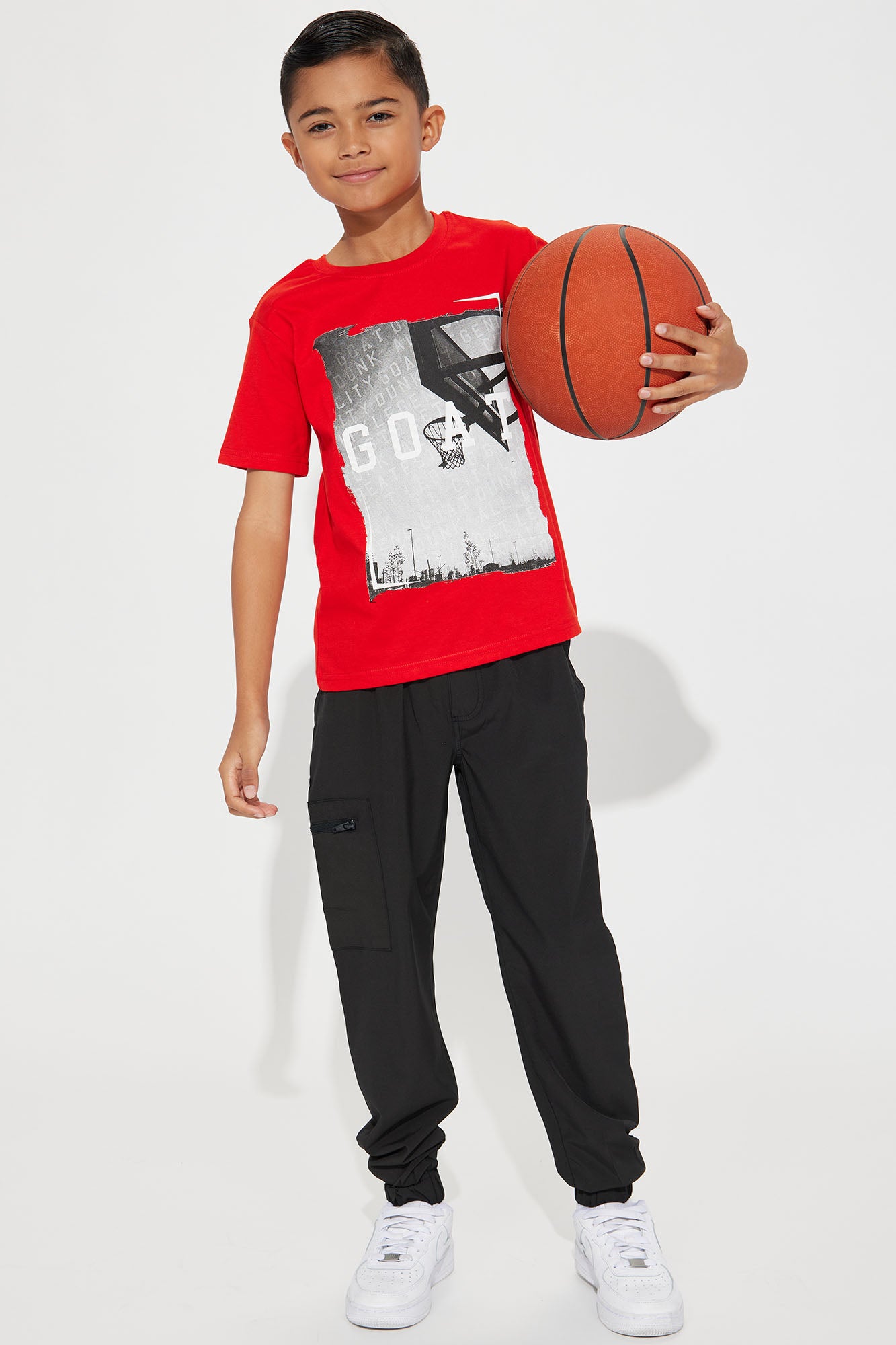 Mini Basketball GOAT Short Sleeve Tee
