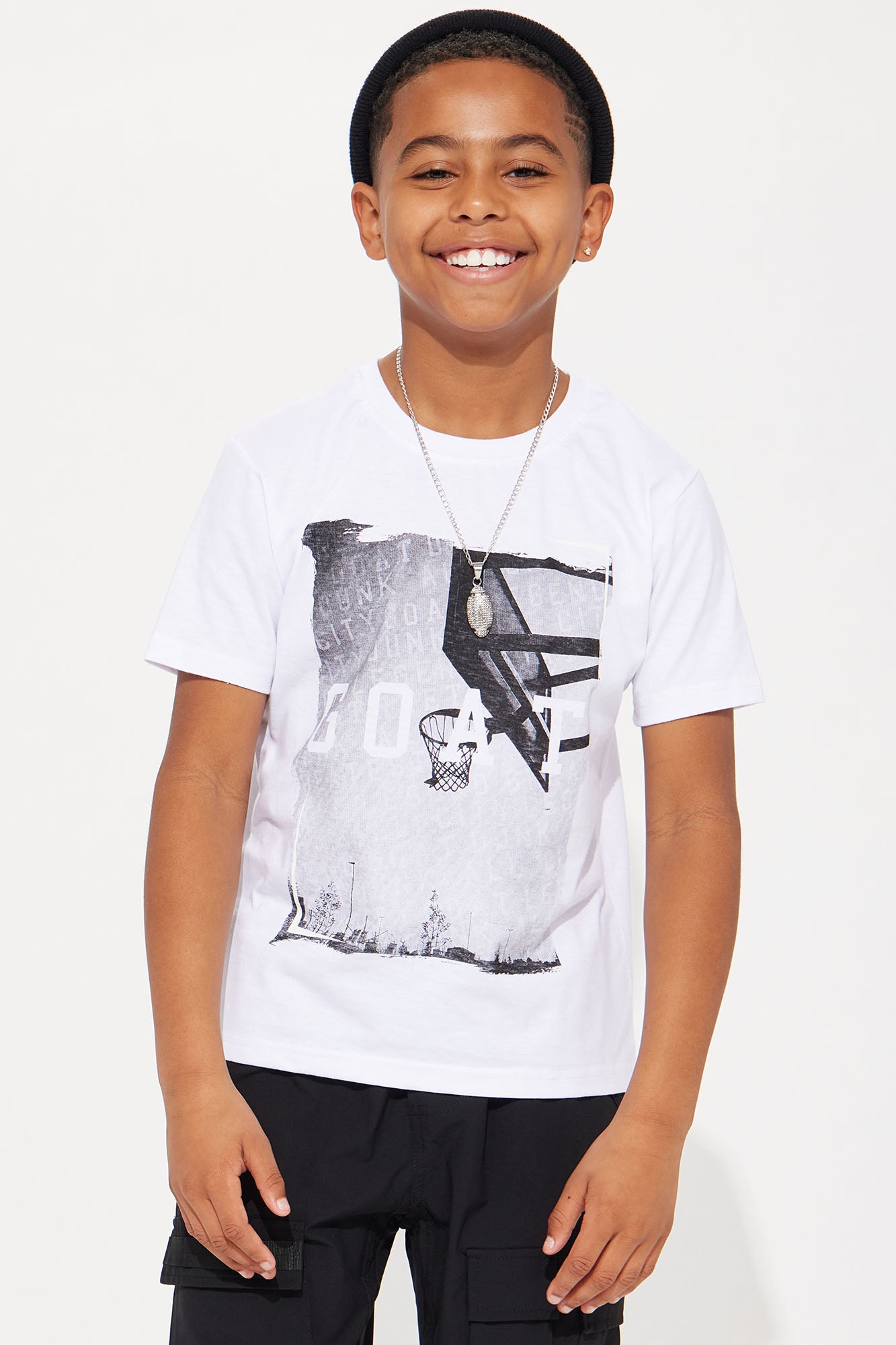 Mini Basketball GOAT Short Sleeve Tee