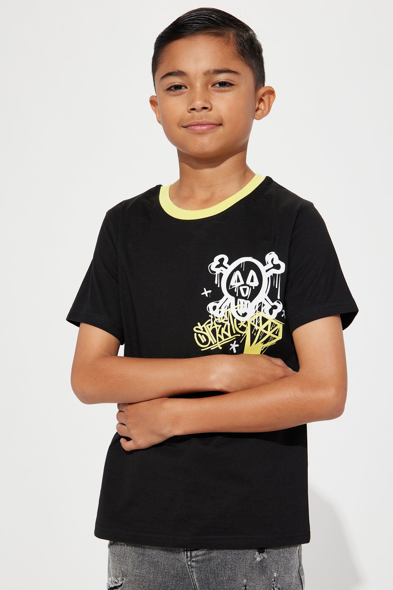 Mini Straight Savage Teddy Bear Tee