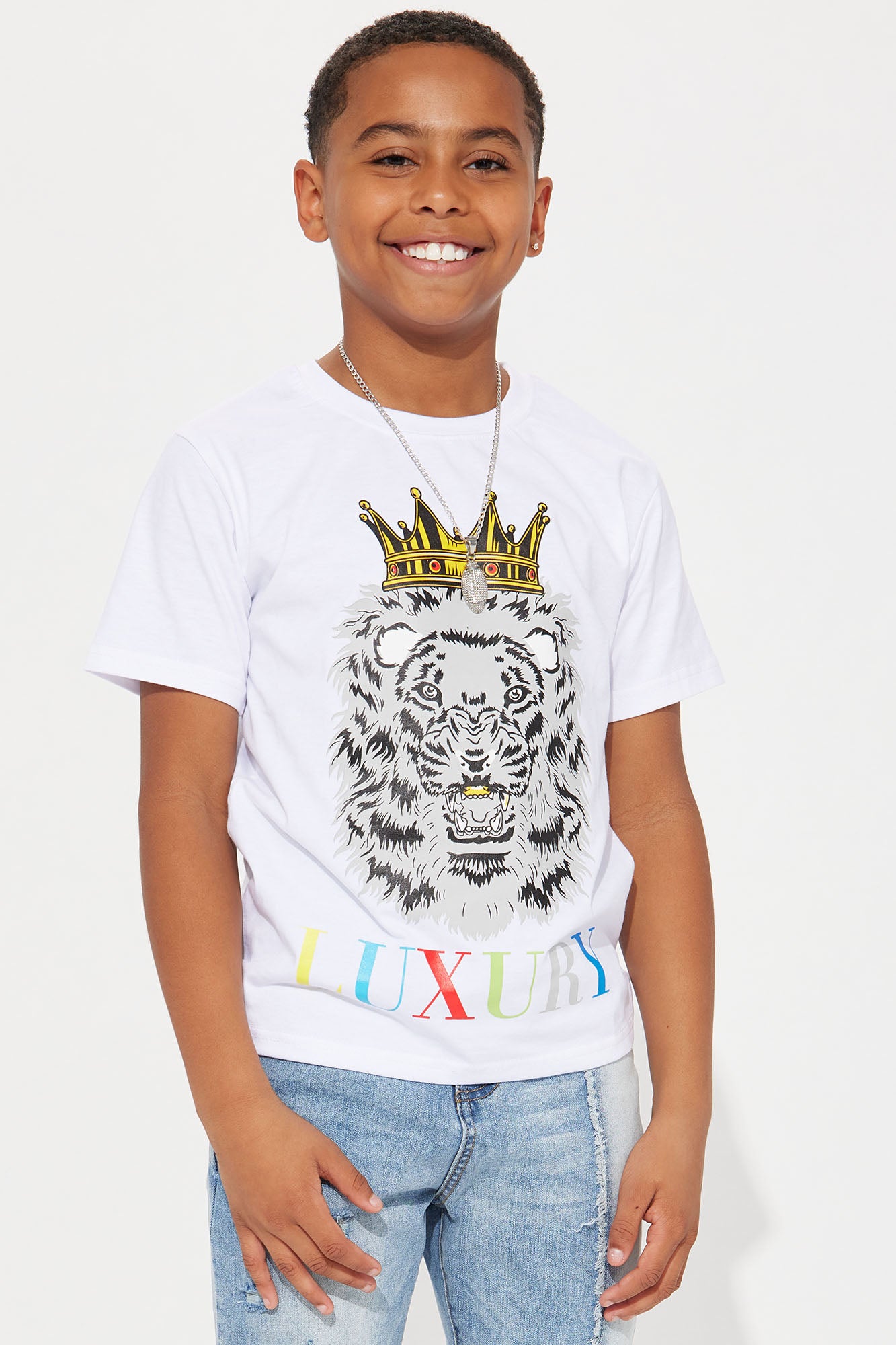 Mini King Of Luxury Short Sleeve Tee