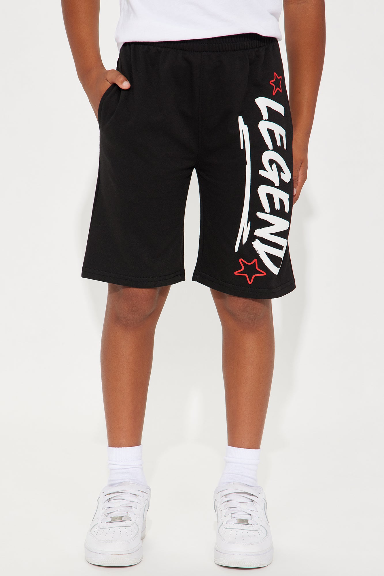 Mini Legendary Star Fleece Shorts