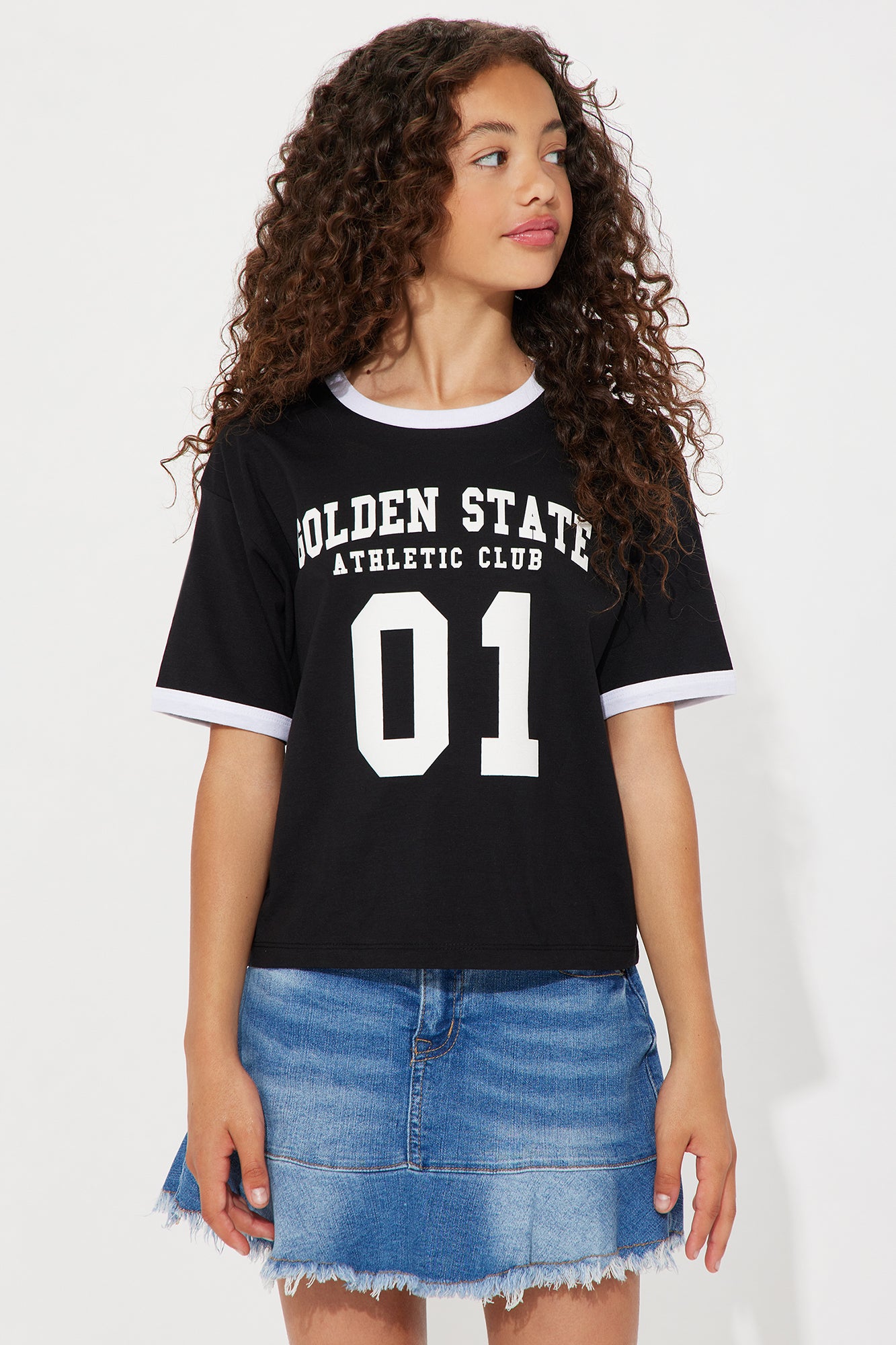 Mini Golden State Short Sleeve Tee