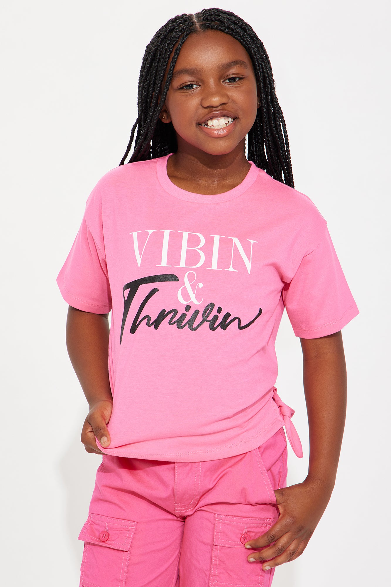 Mini Vibin & Thrivin Short Sleeve Tee