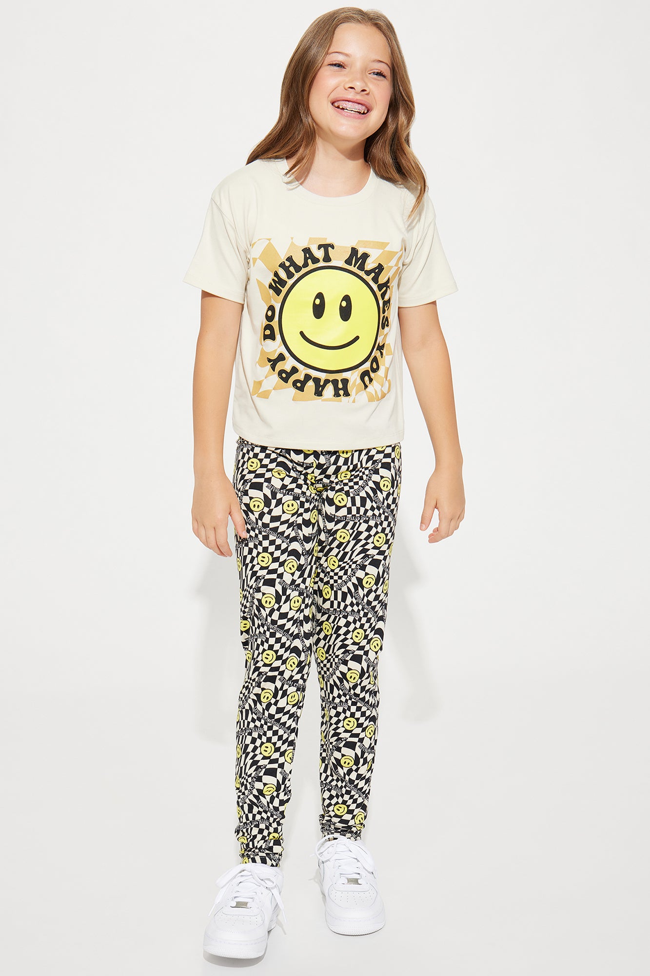 Mini Do What Make You Happy Legging Set