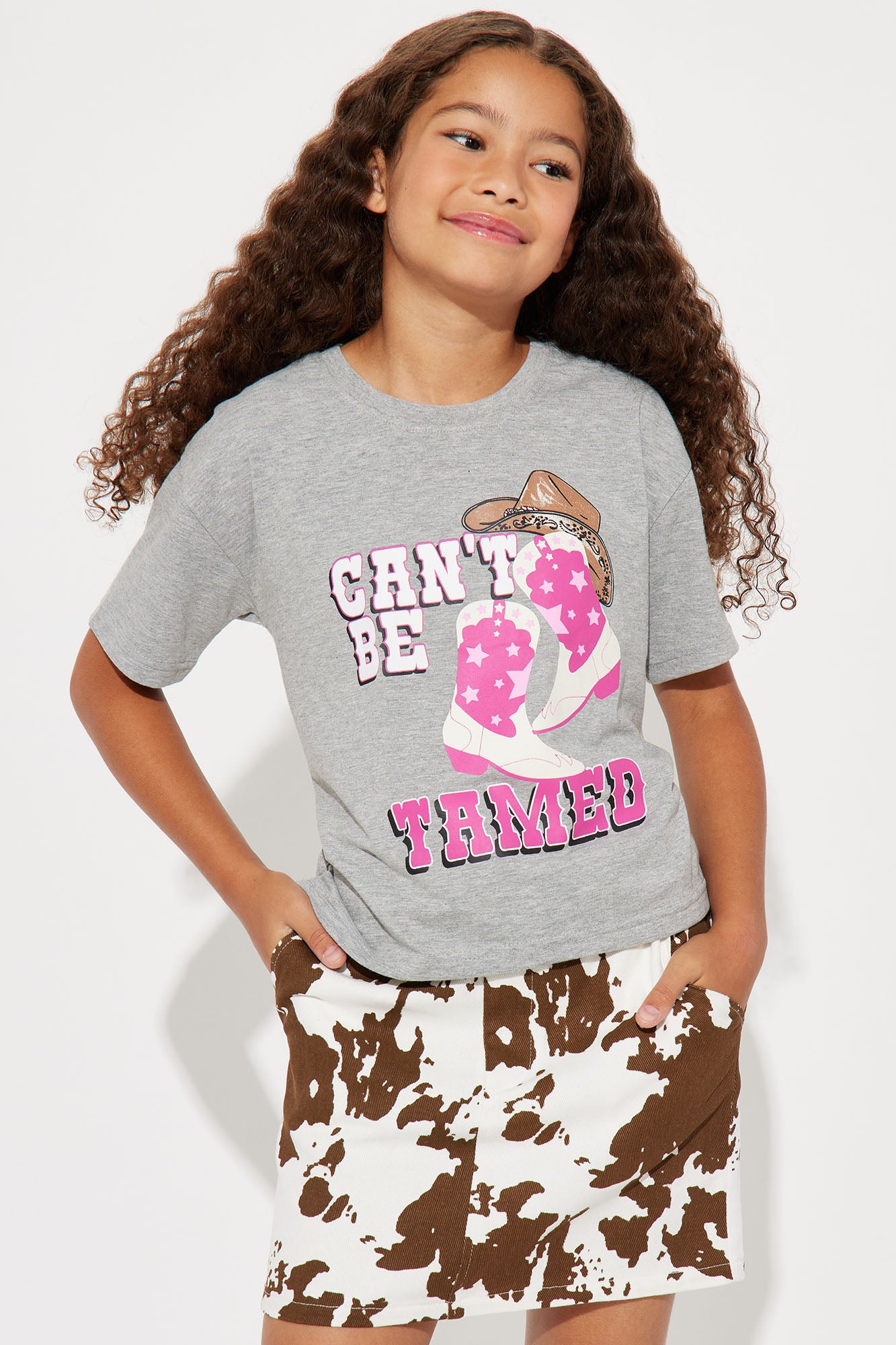 Mini Can't Be Tamed Short Sleeve Tee
