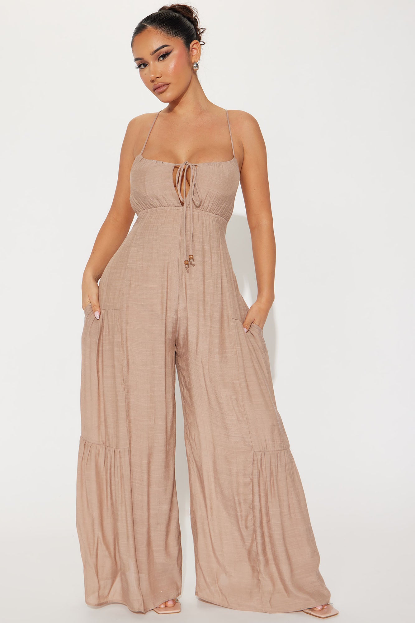 Vacation Ready Gauze Jumpsuit