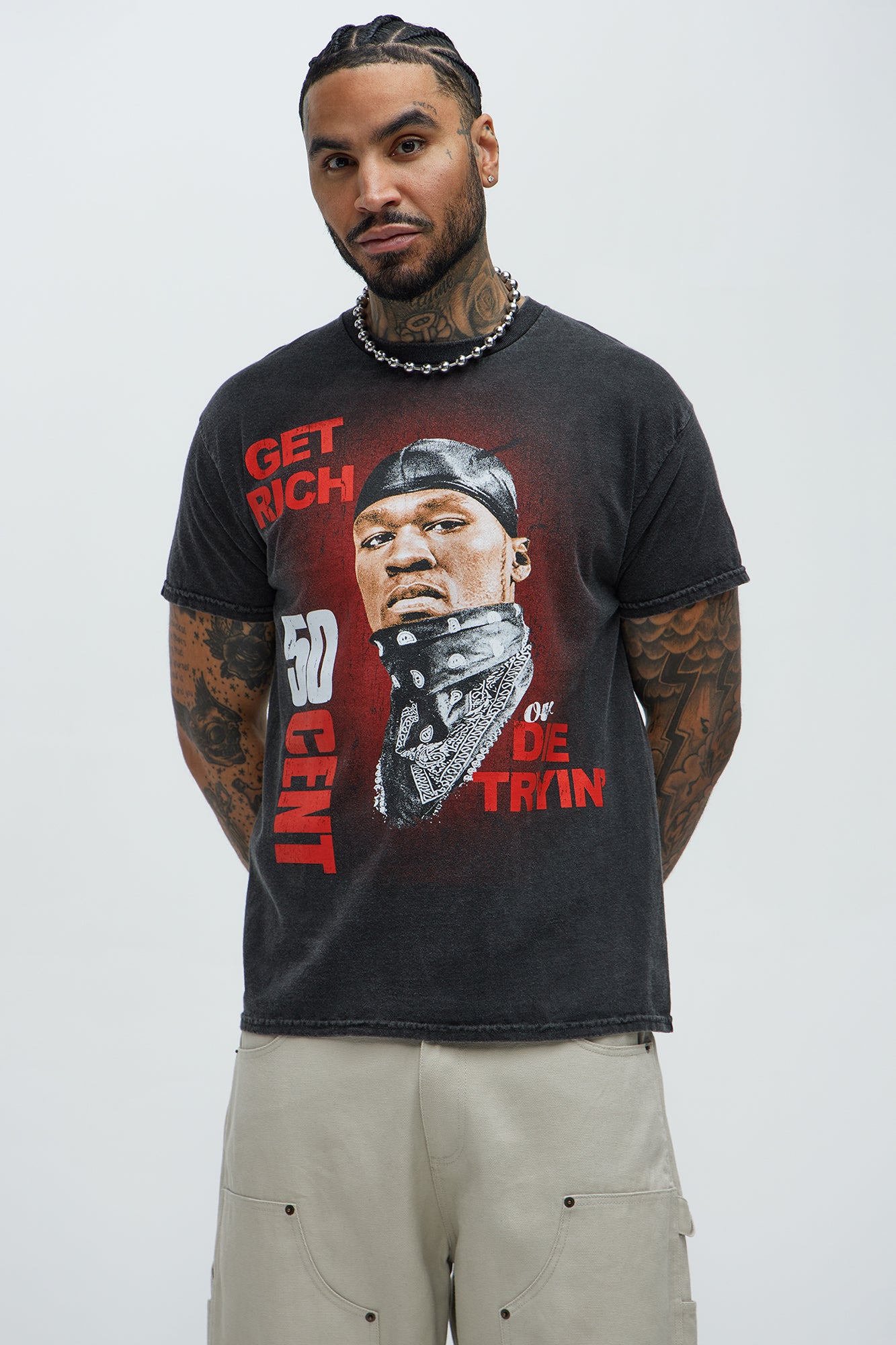 50 Cent Get Rich Or Die Tryin' Short Sleeve Tee