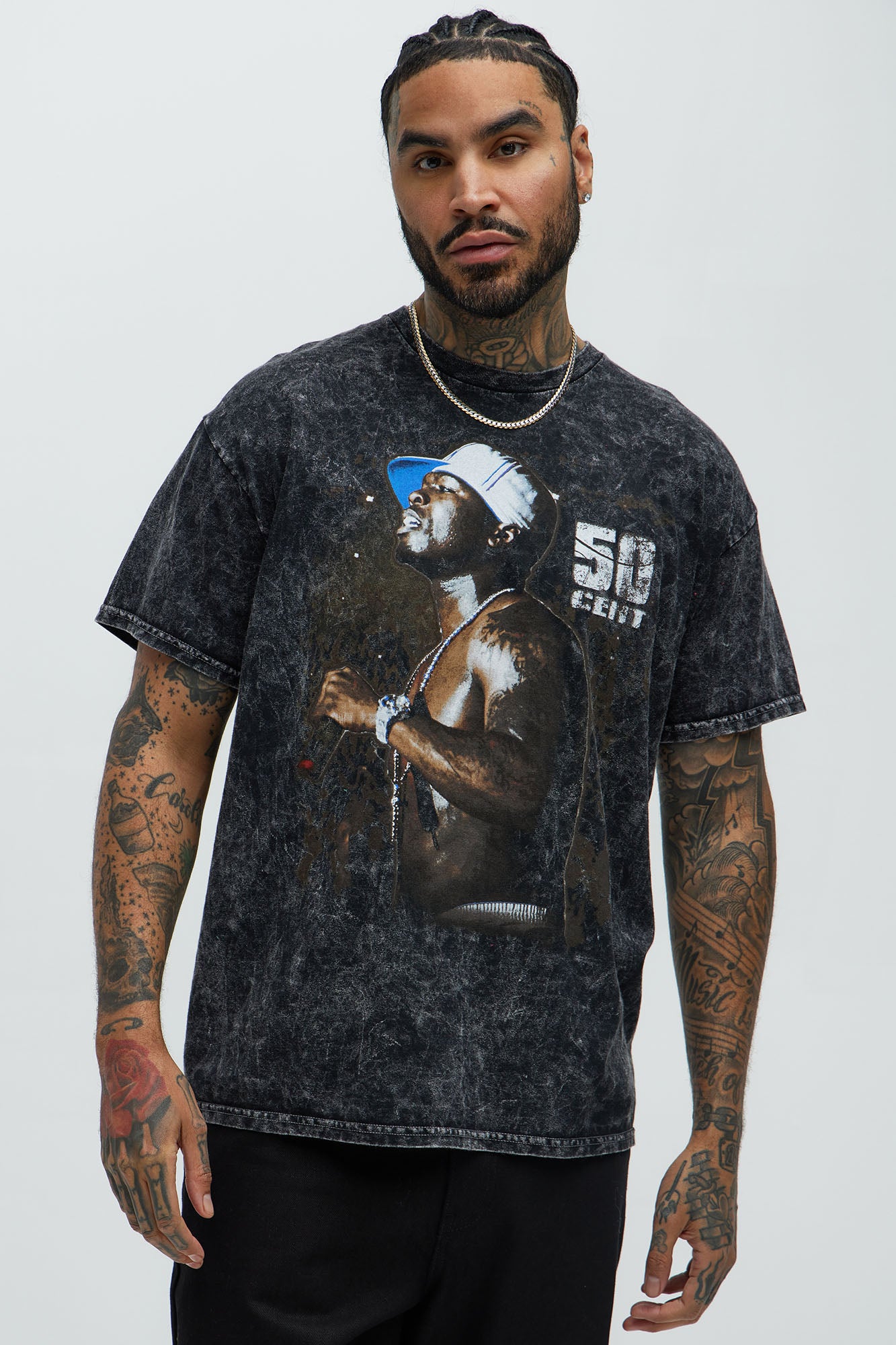 50 Cent In The Club Short Sleeve Tee