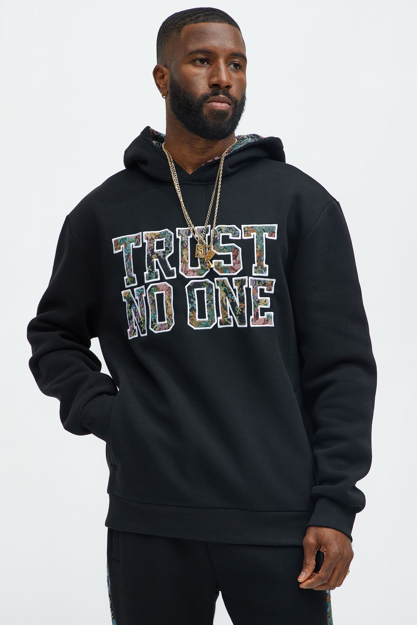 Trust No One Tapestry Hoodie