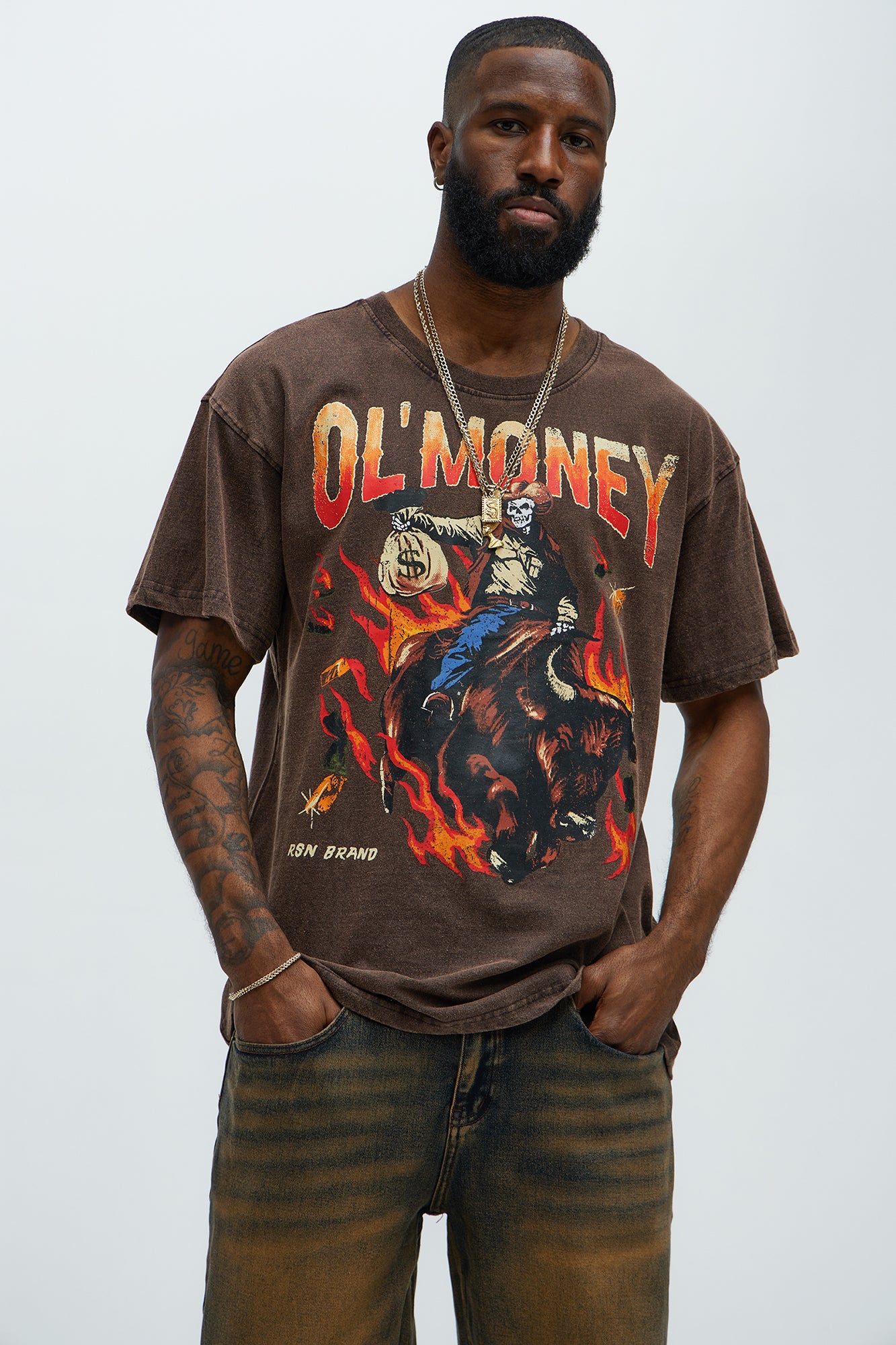 Ol' Money Western Short Sleeve Tee