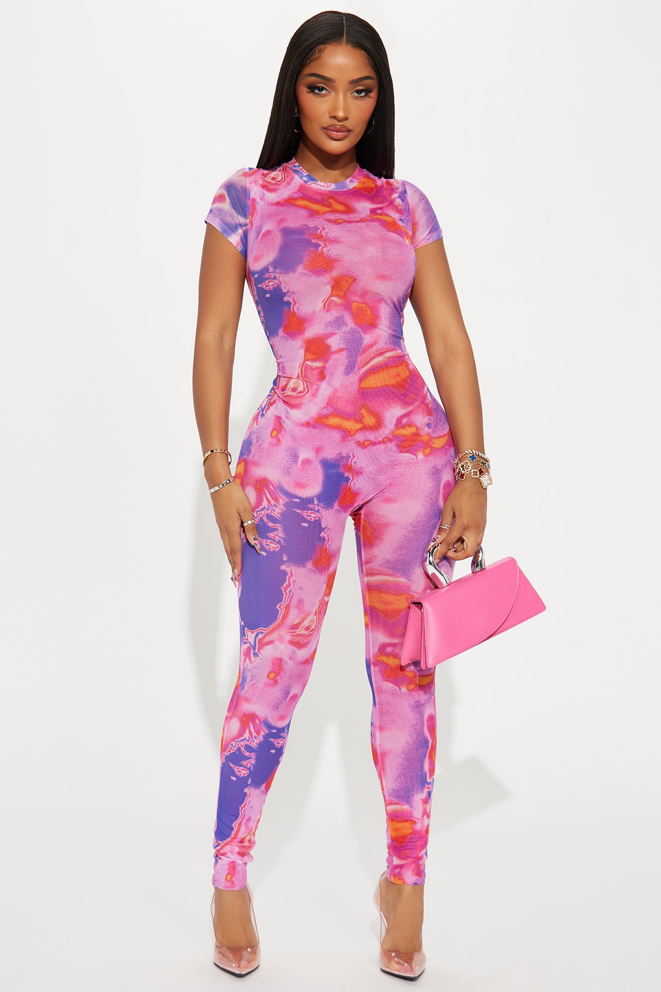 Fantasy World Mesh Jumpsuit
