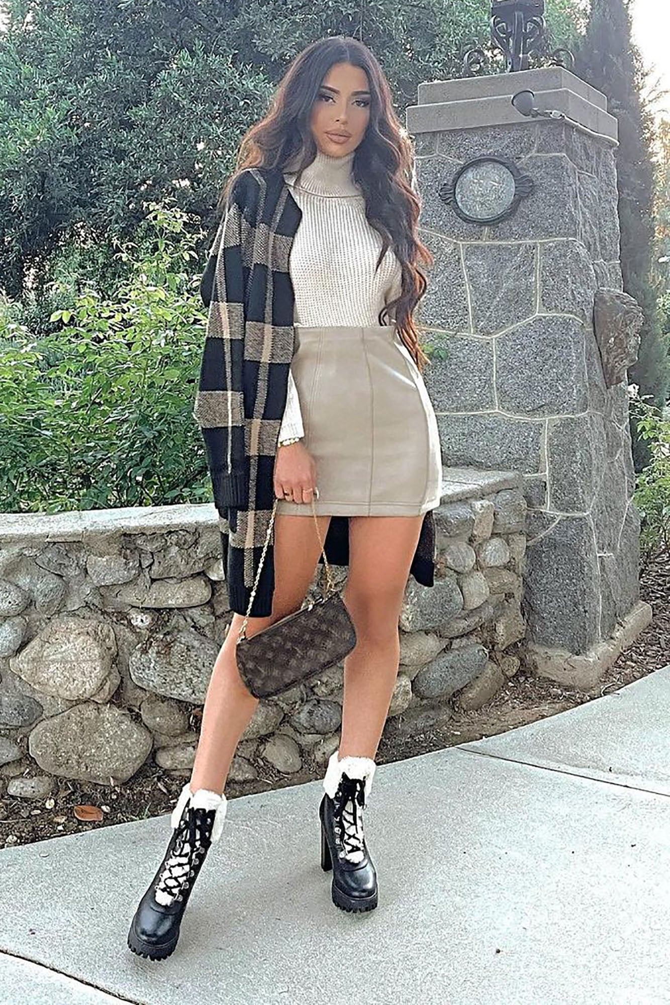 How You Plaid Me Cardigan