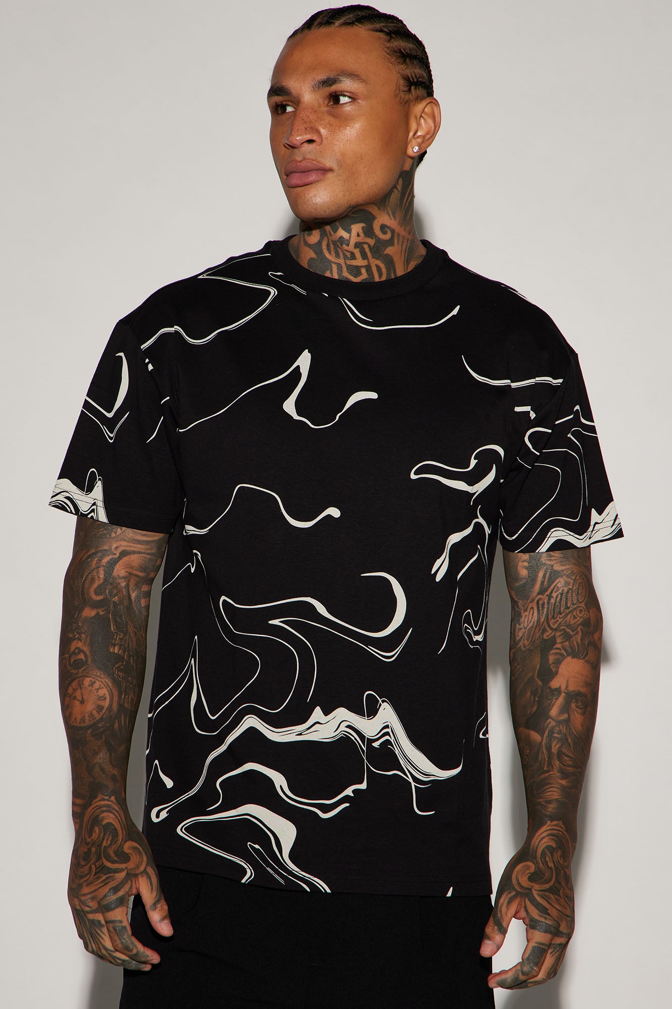 All In Marble Short Sleeve Tee