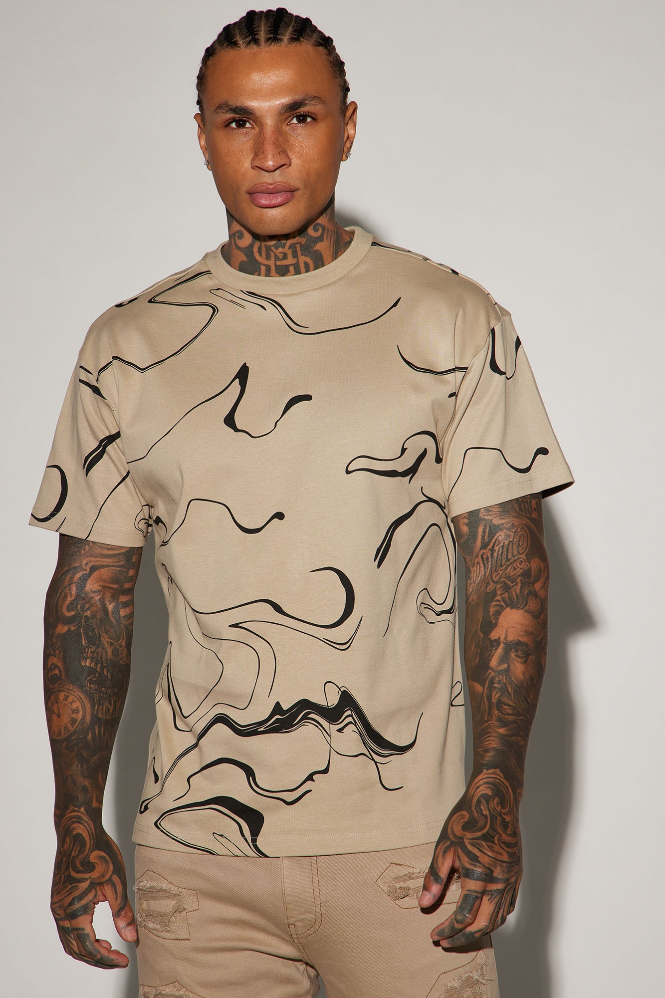 All In Marble Short Sleeve Tee