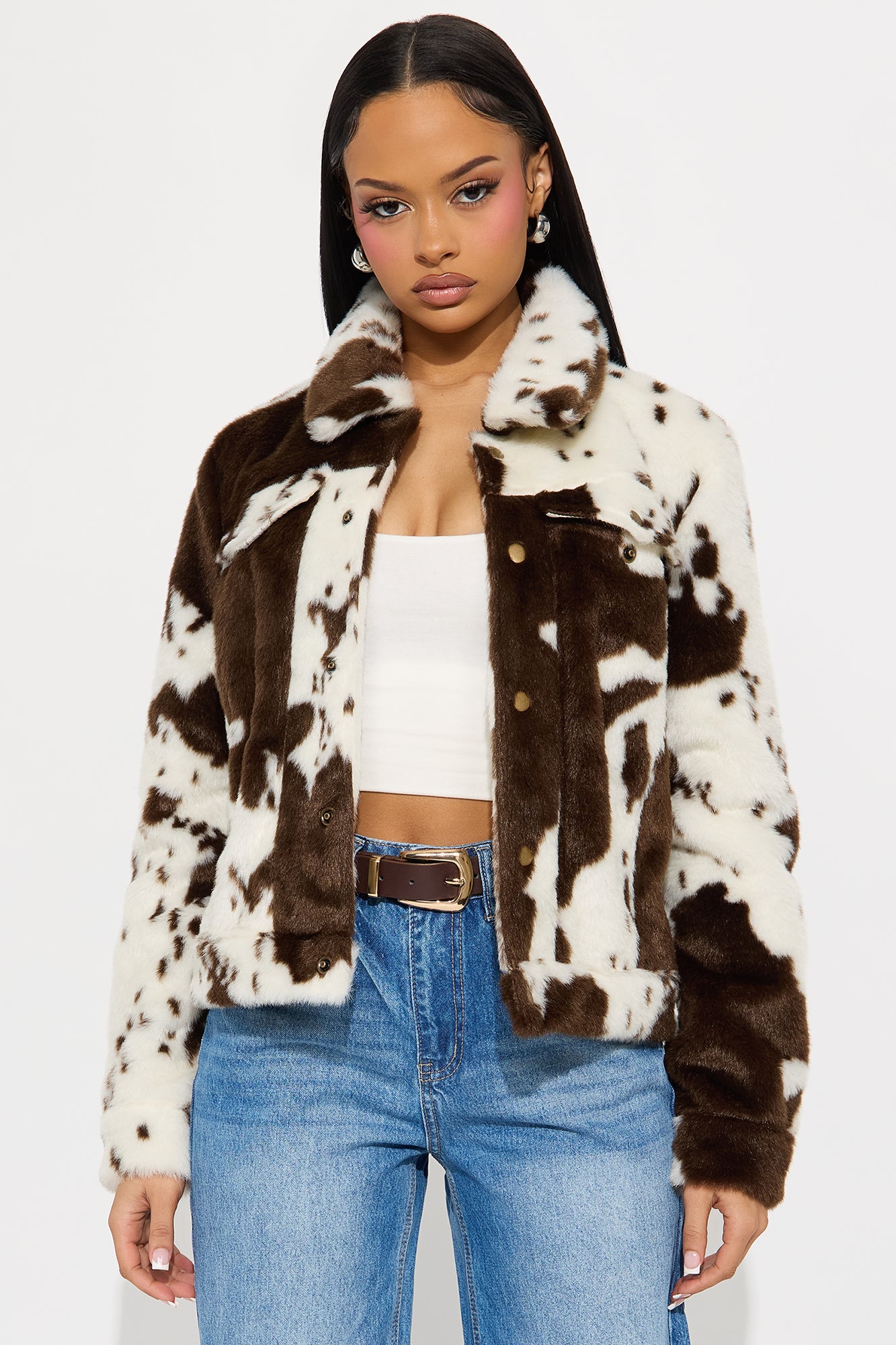Pure Instinct Faux Fur Jacket