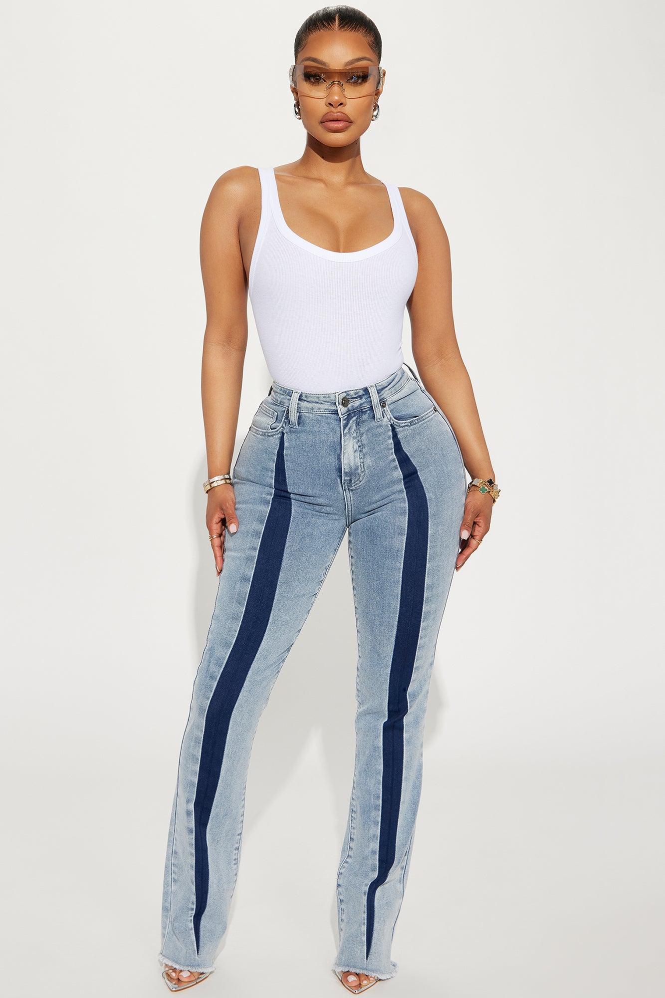 See Through You Bootcut Jeans
