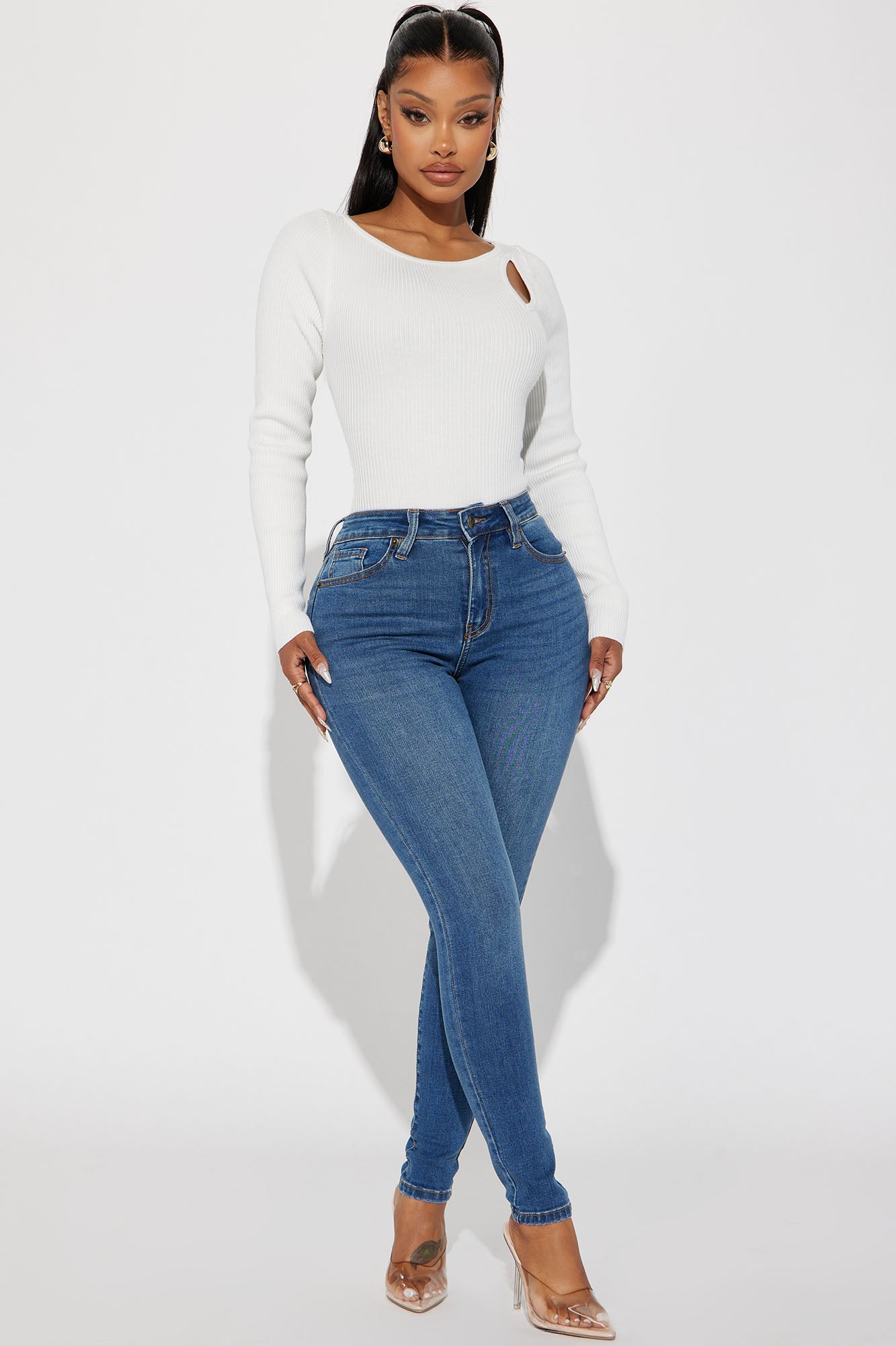 Kiley Control Curvy Stretch Skinny Jeans